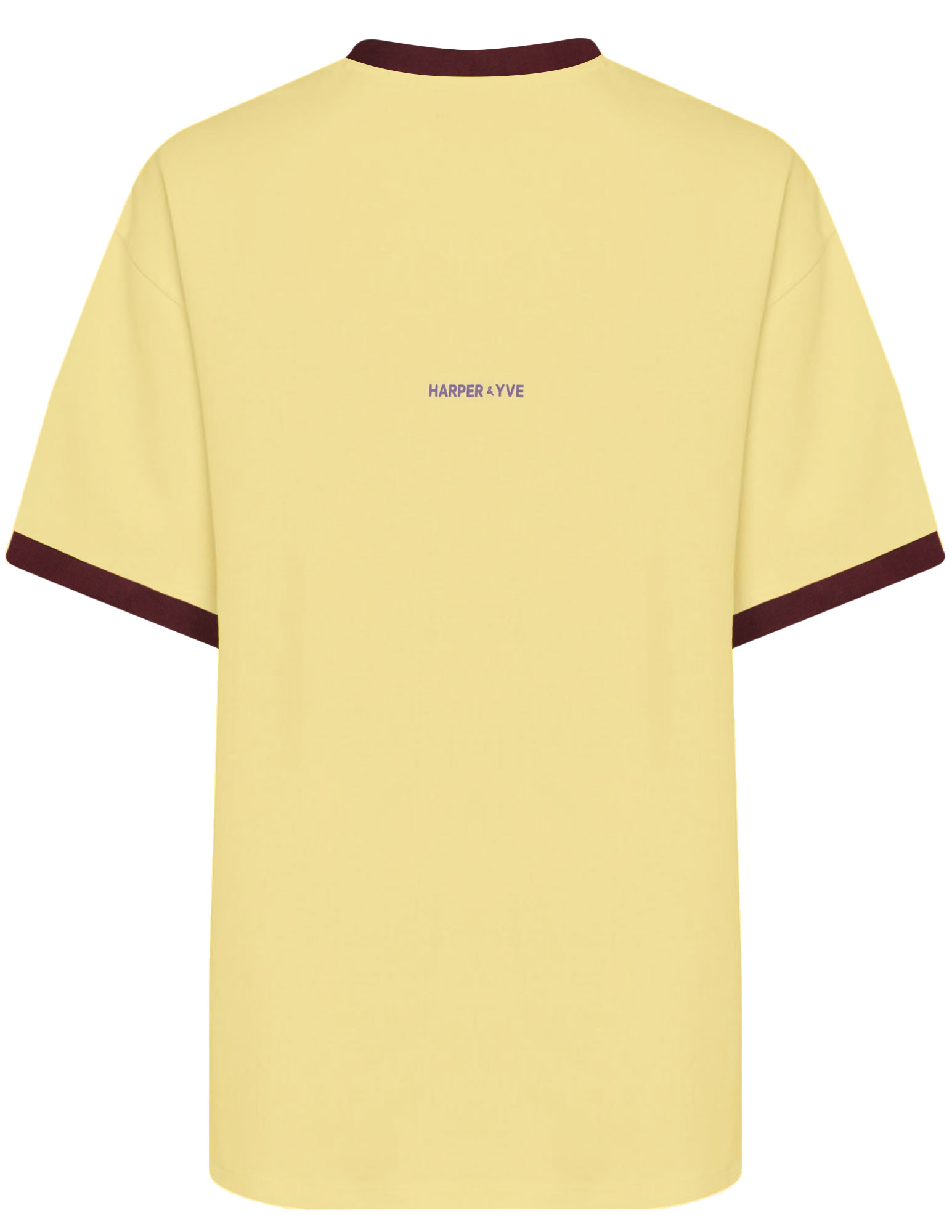 Harper & Yve T-shirt Mexico SS6Y306 Licht geel