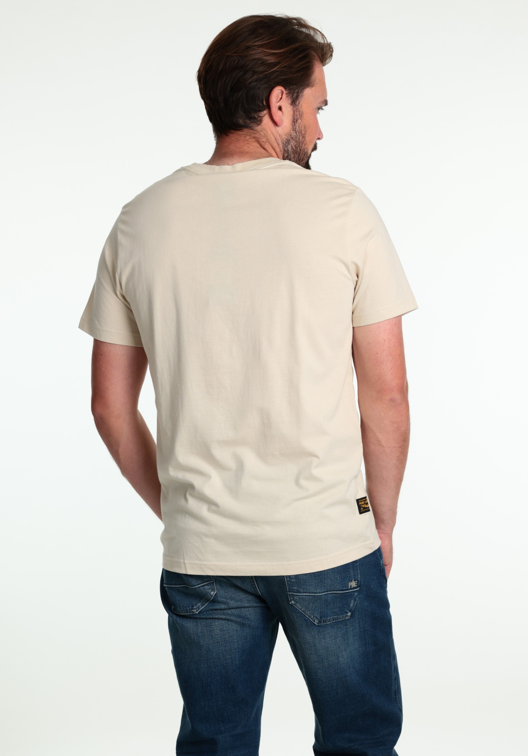PME Legend T-shirt pinted PTSS2608571 Wit