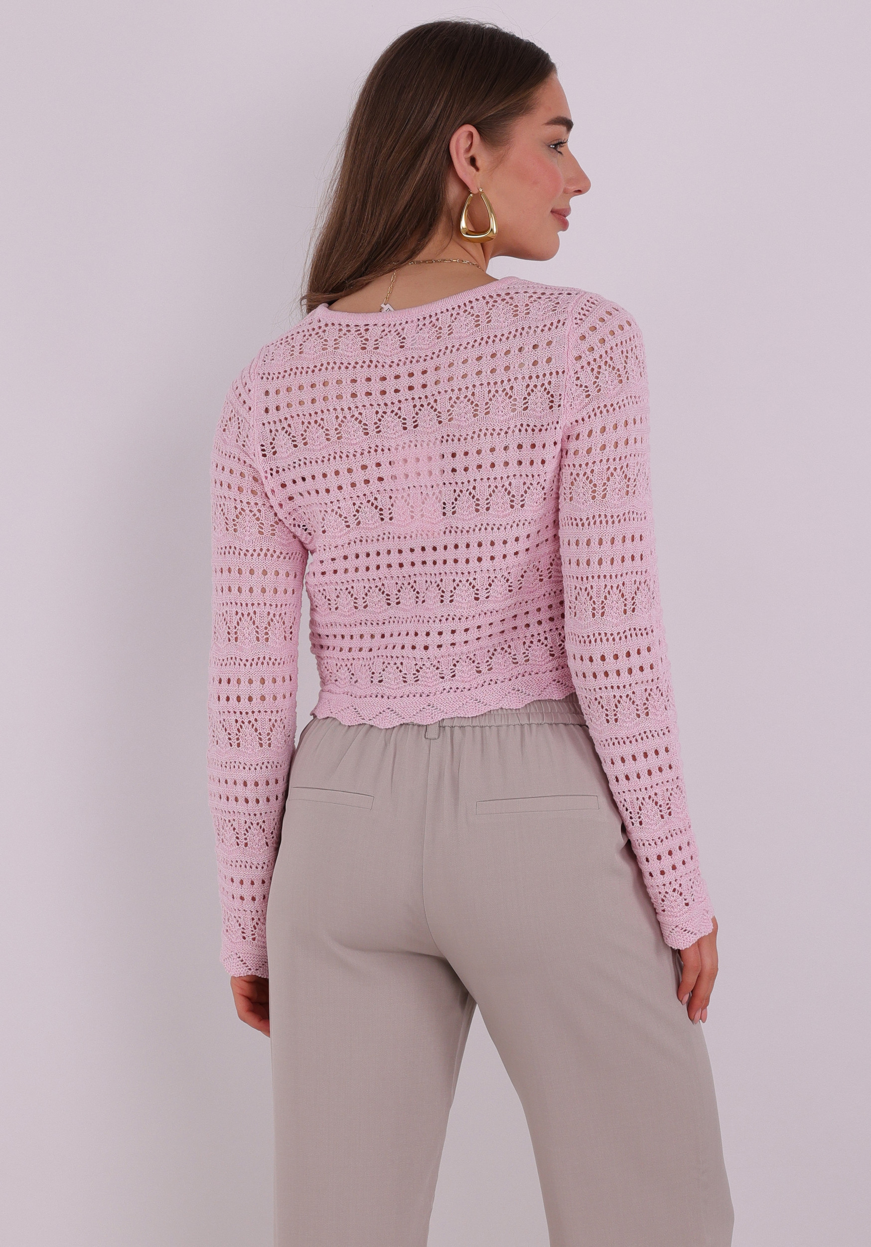 Only Trui Elke 15363049 Licht rose