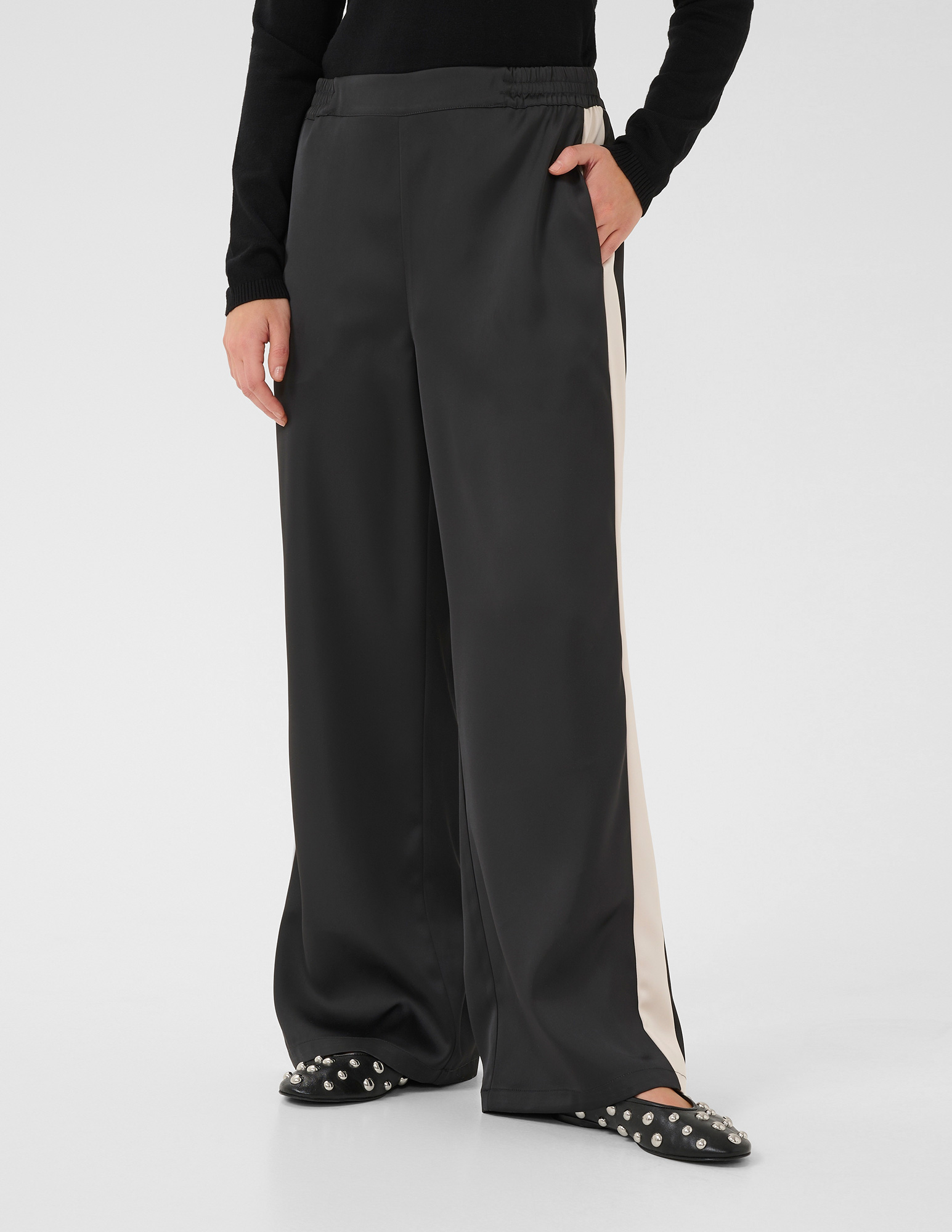 Culture Broek Annabelle 50112488 Zwart
