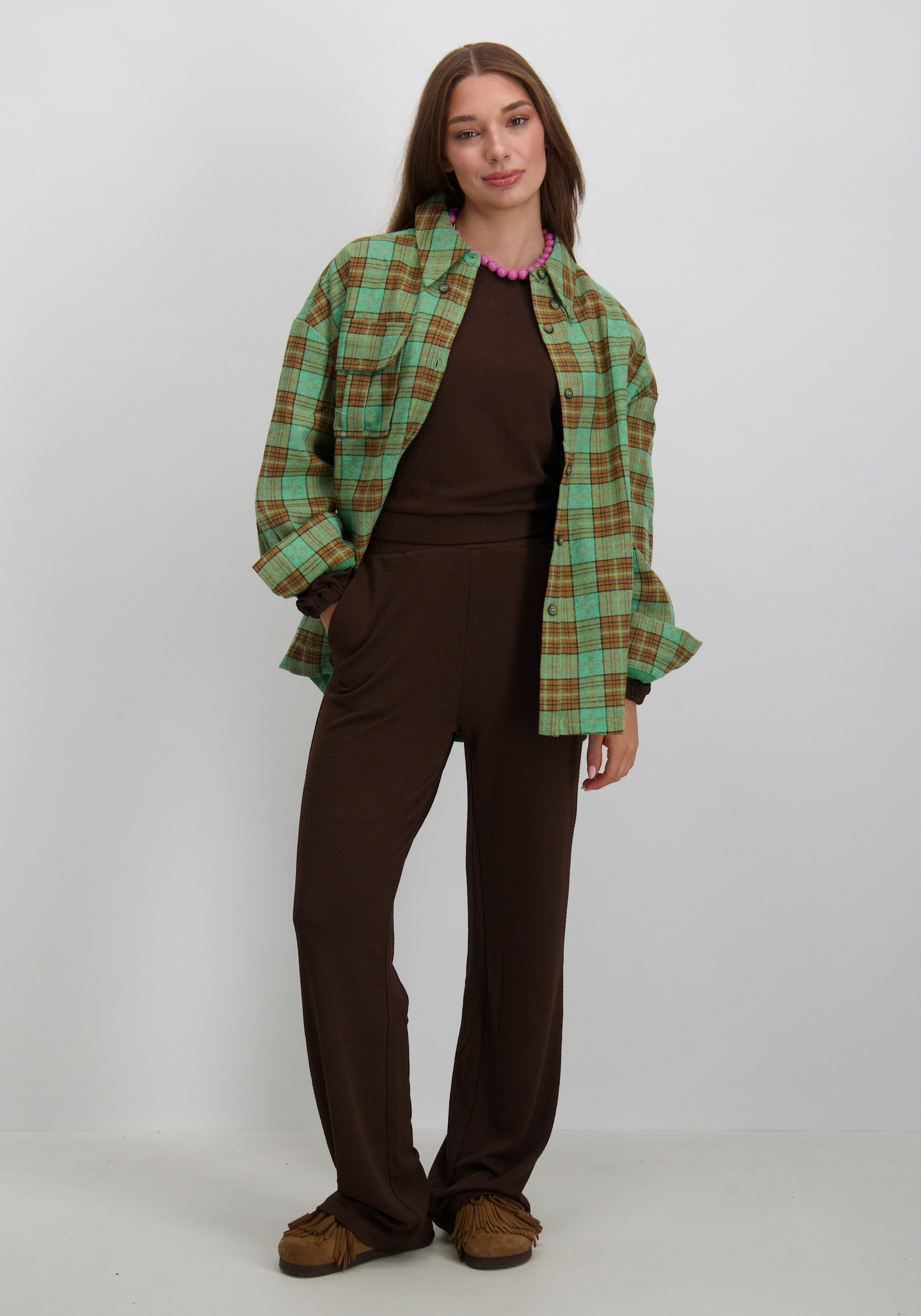 Lofty Manner Top Amala QH03 Donker bruin