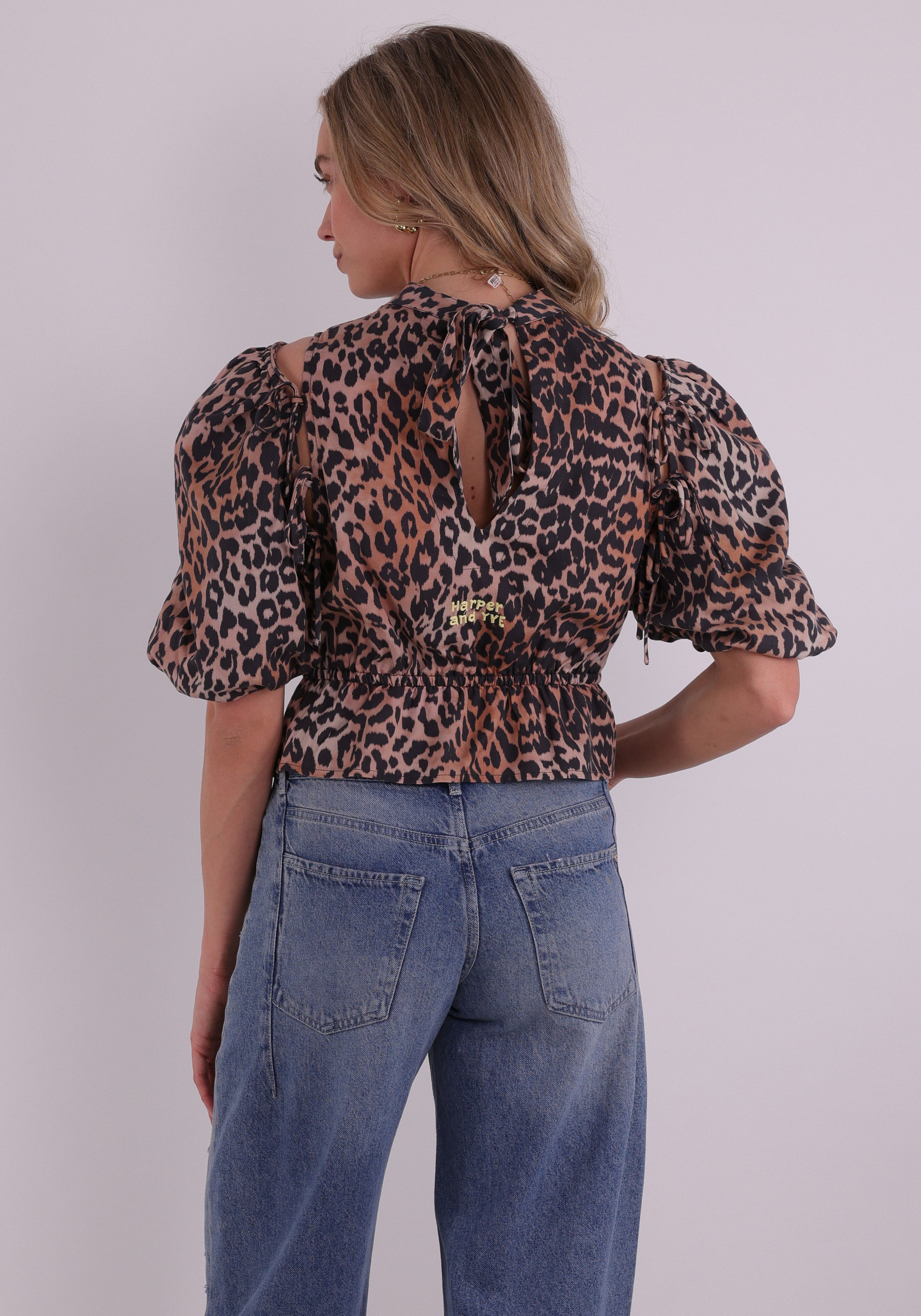 Harper & Yve Blouse Jacey SS6C402 Bruin