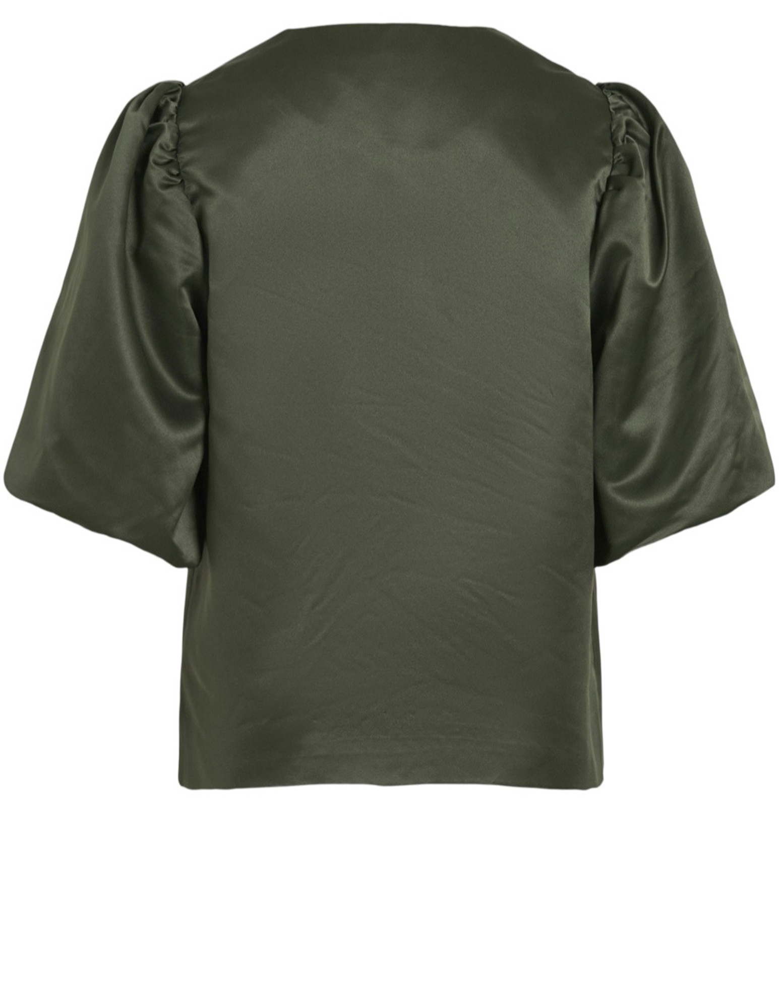 Vila Blouse Fatos 14114383 Donker groen