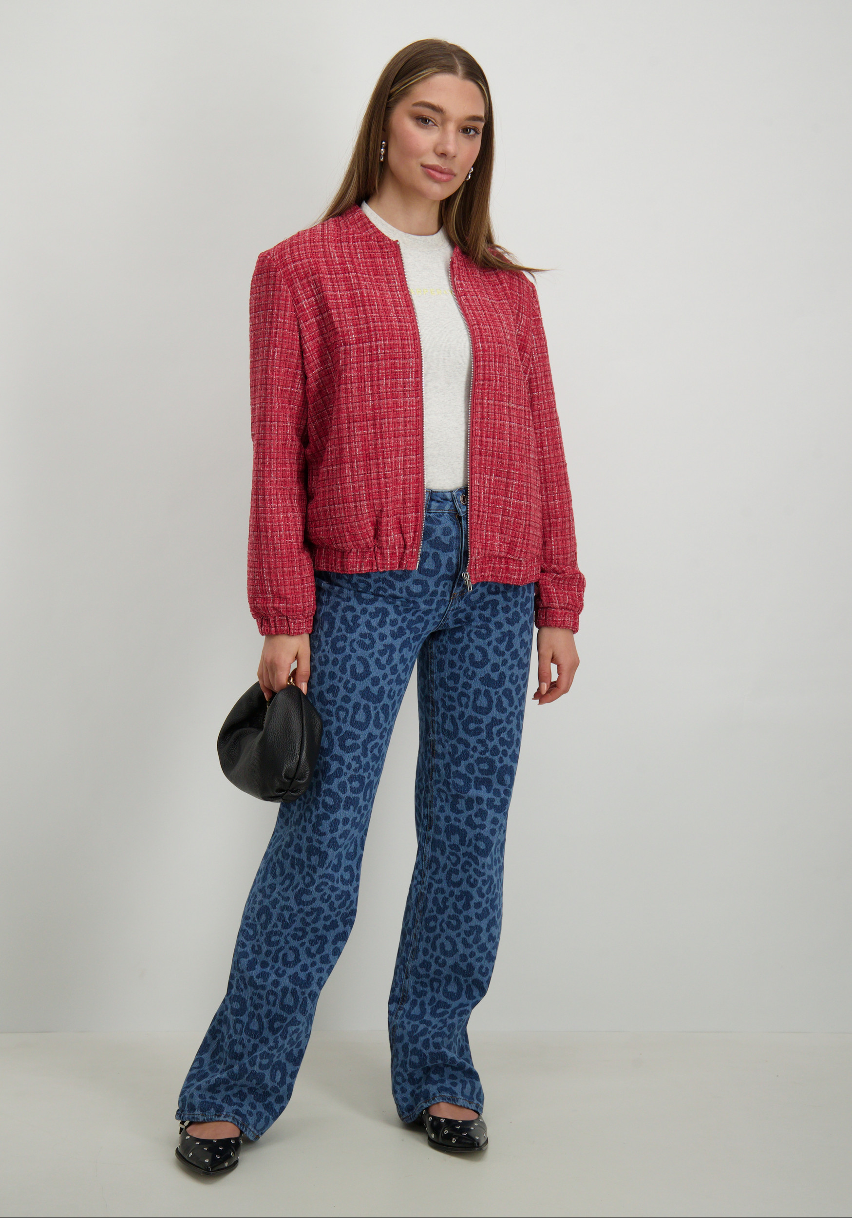 Vero moda Bomber jack Natasha 10335903 Roze