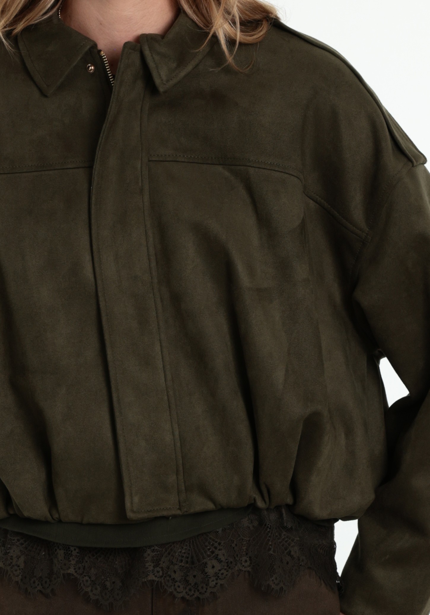 ONLY Jacket Moon-stina 15381024 Groen
