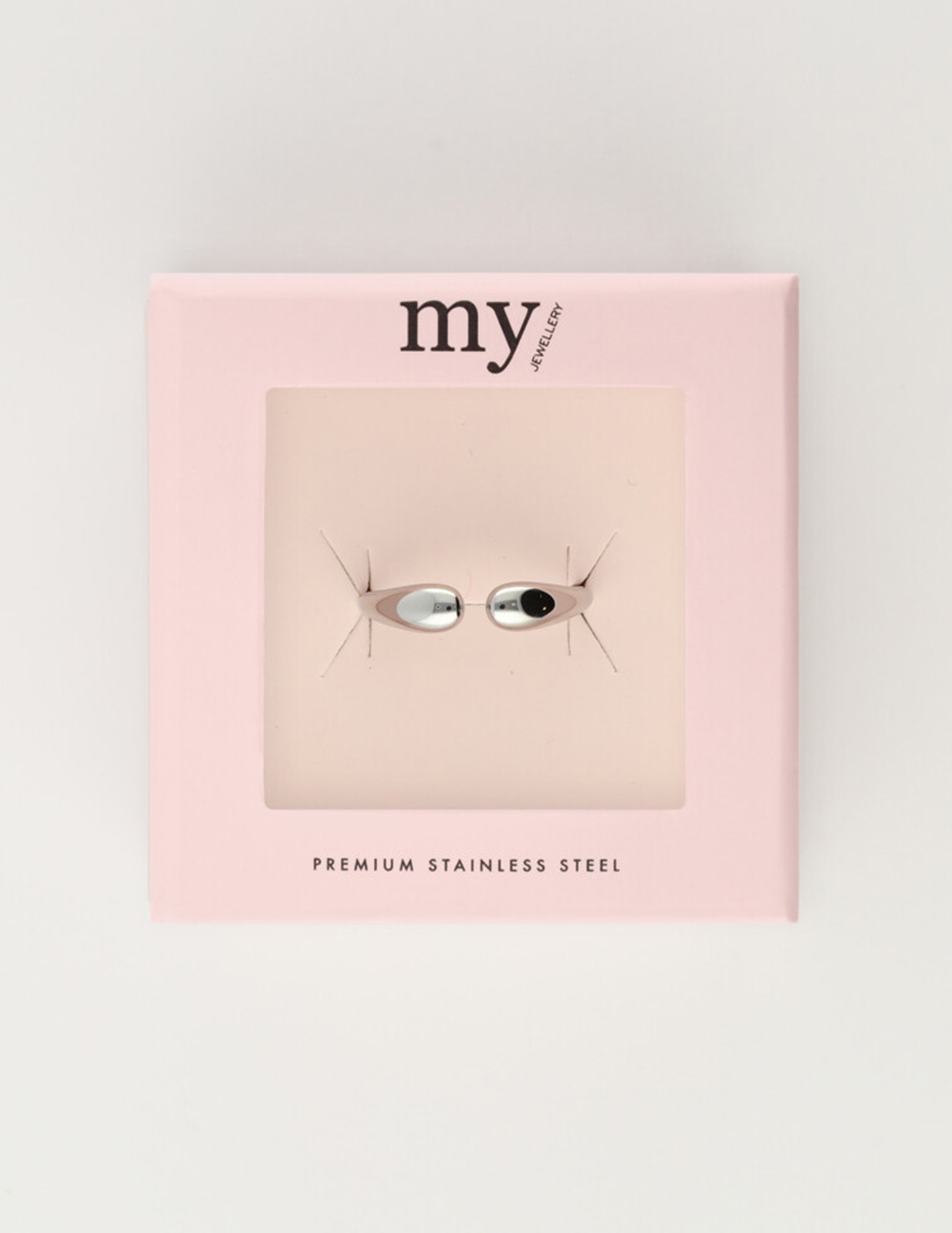 My Jewellery Minimalistische open ring MJ12053 Zilver