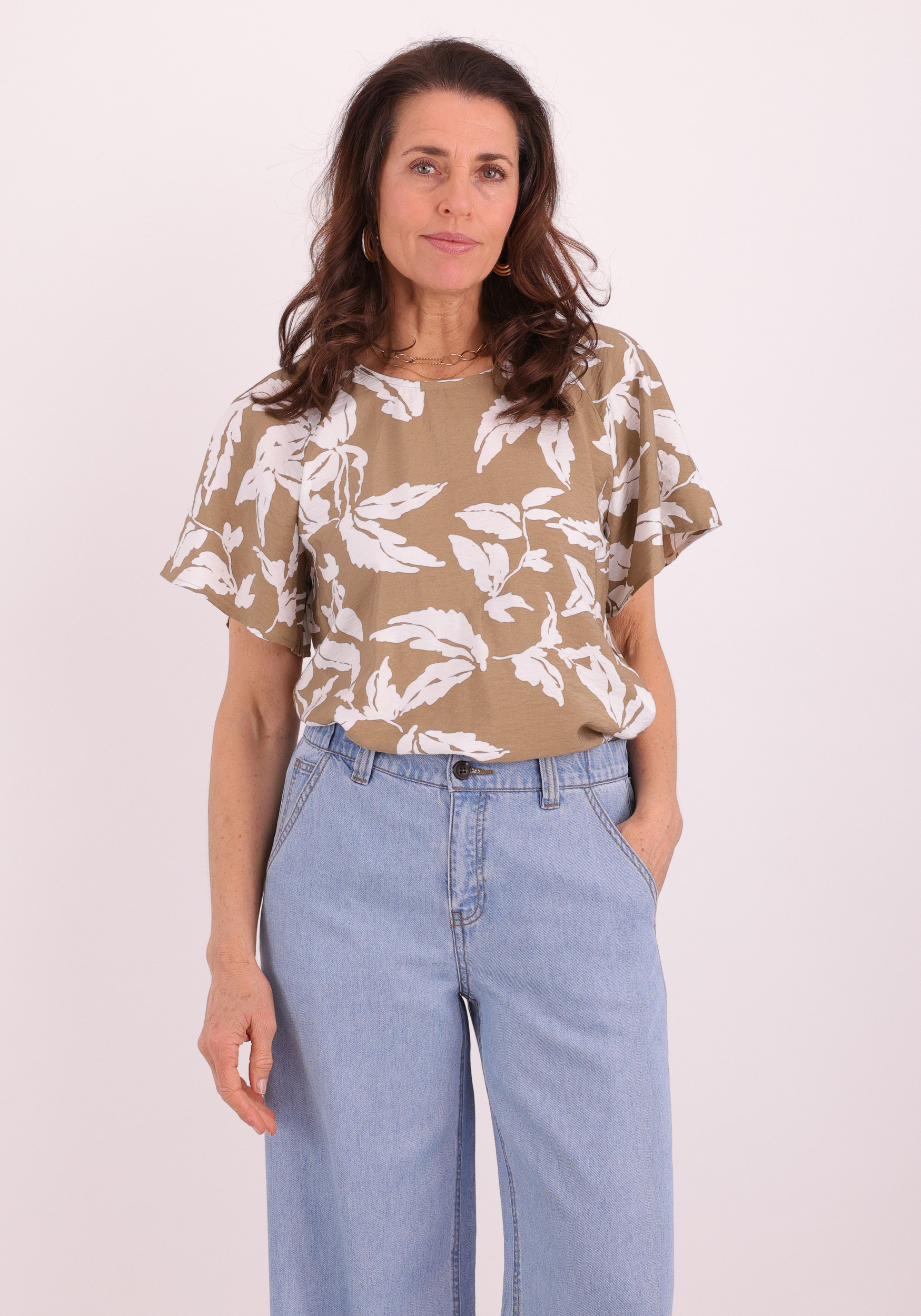 Kaffe Clothing BLouse Marlo 10511390 Licht bruin