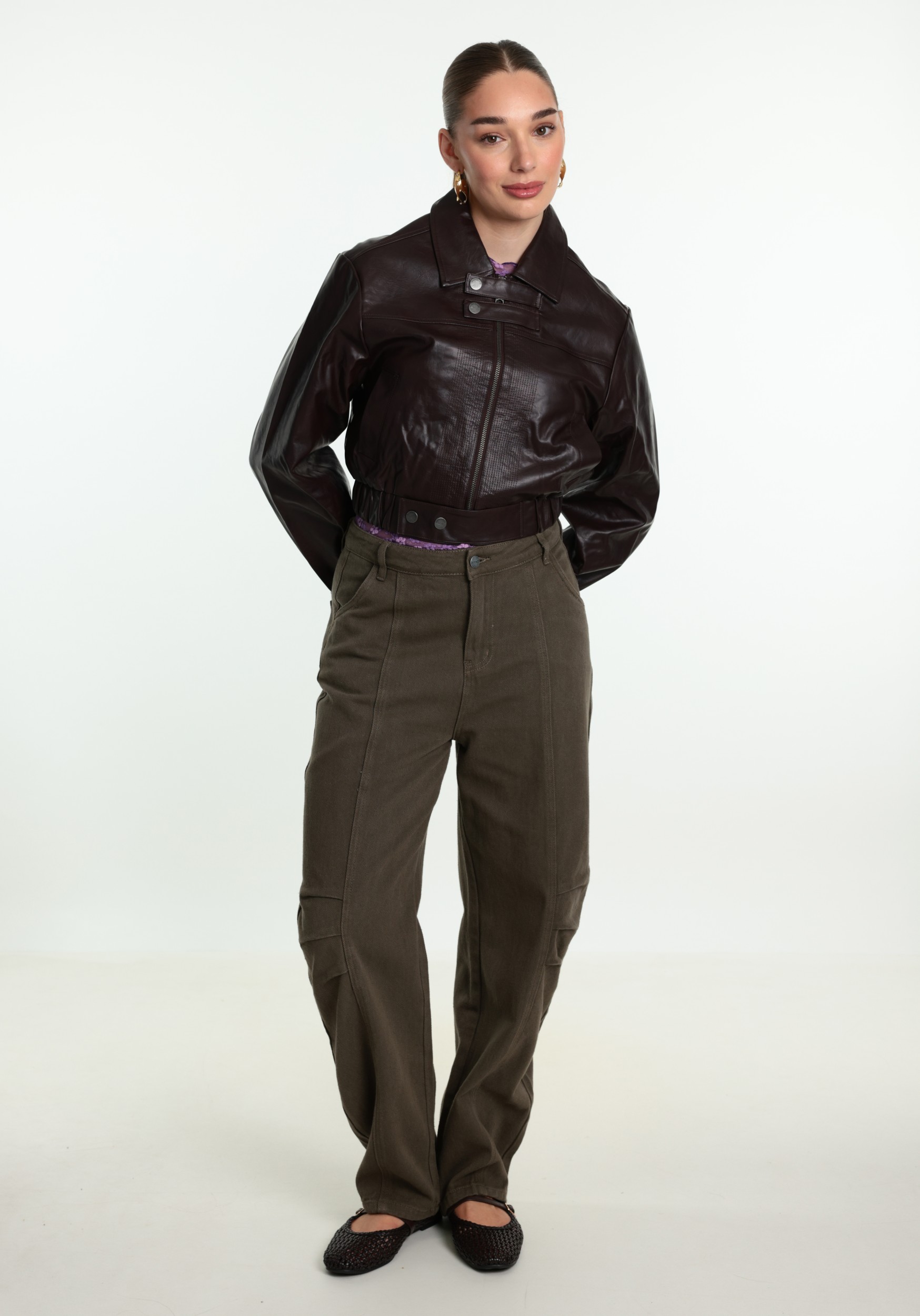 Harper & Yve Jacket Lira AW6N204 Donker Paars