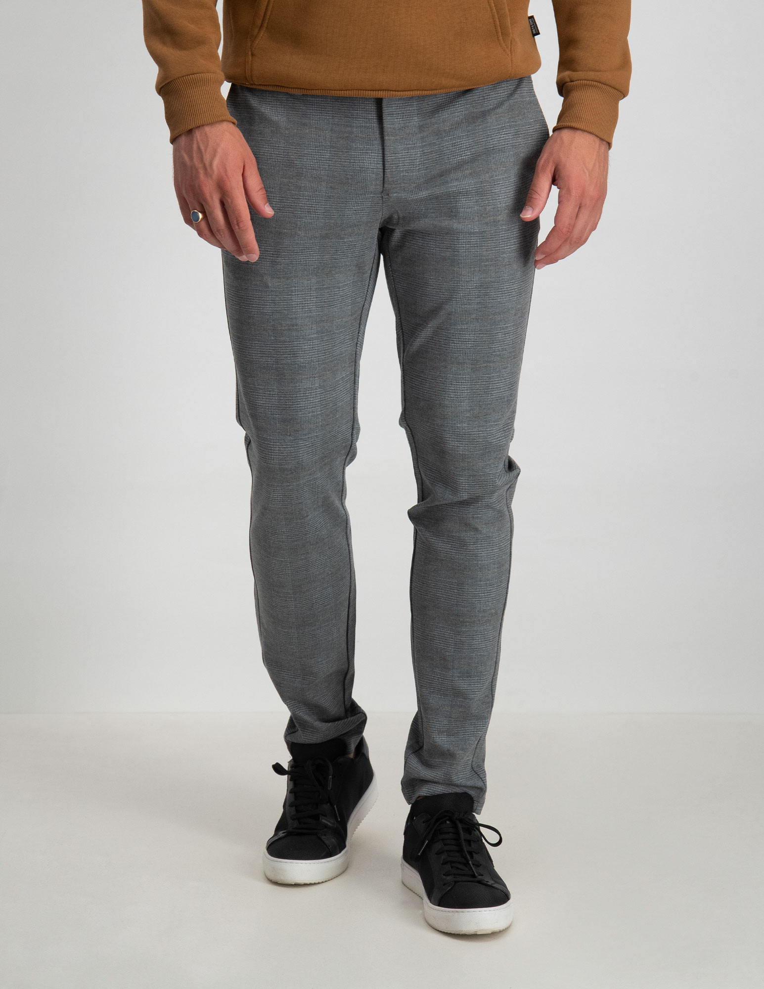 ONLY & SONS Mark pants geruit 22025666 Grijs