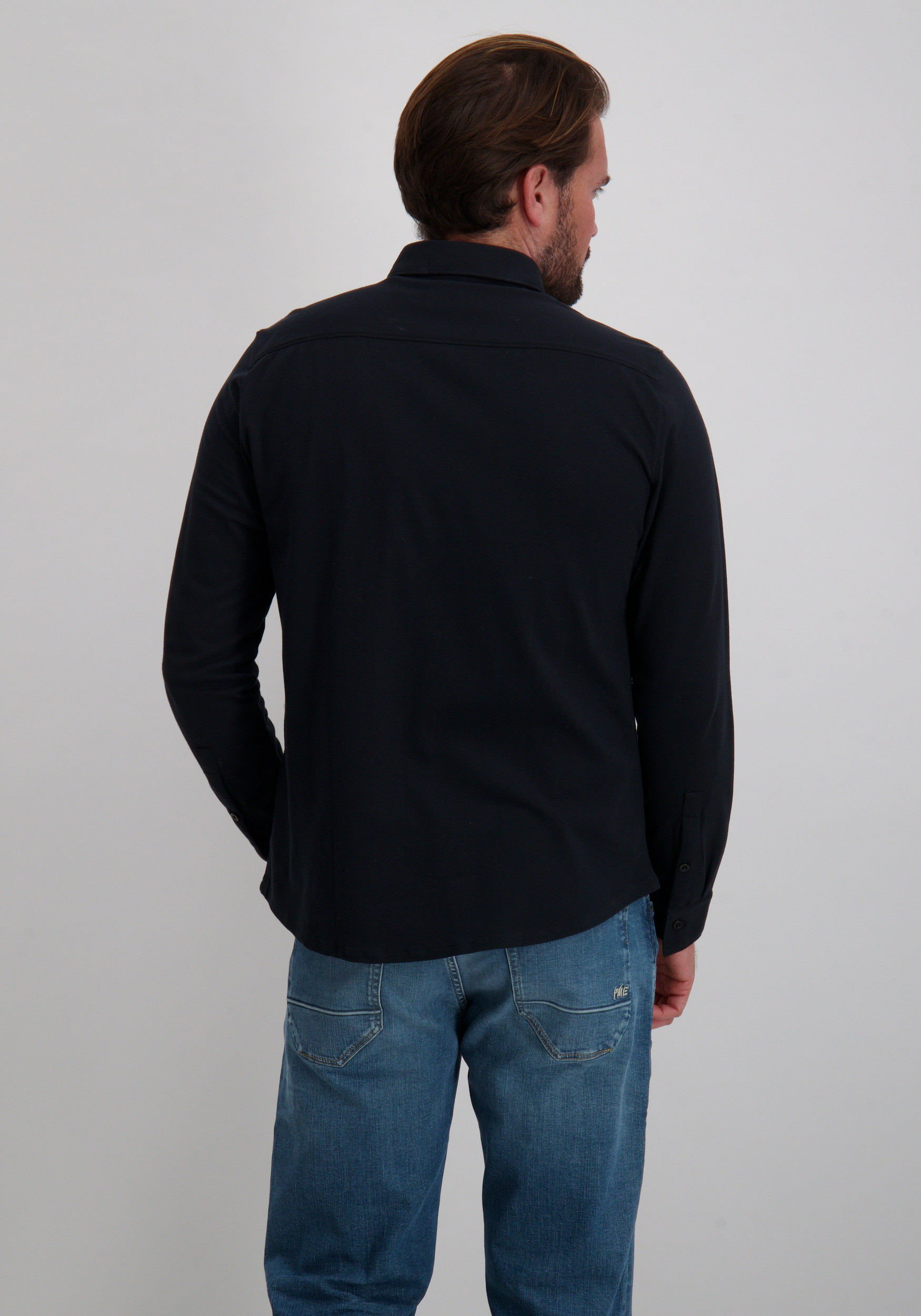 No Excess Overhemd N4186 Zwart