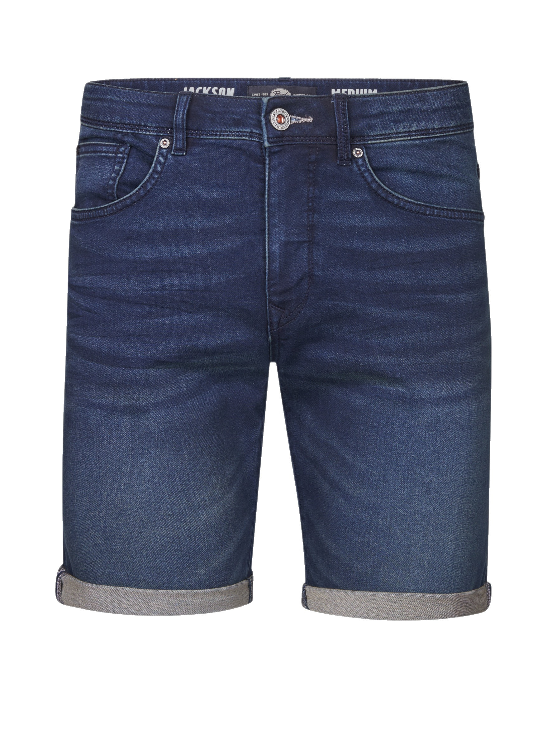 Petrol Denim short M-ROS-SHO001 Donker Blauw