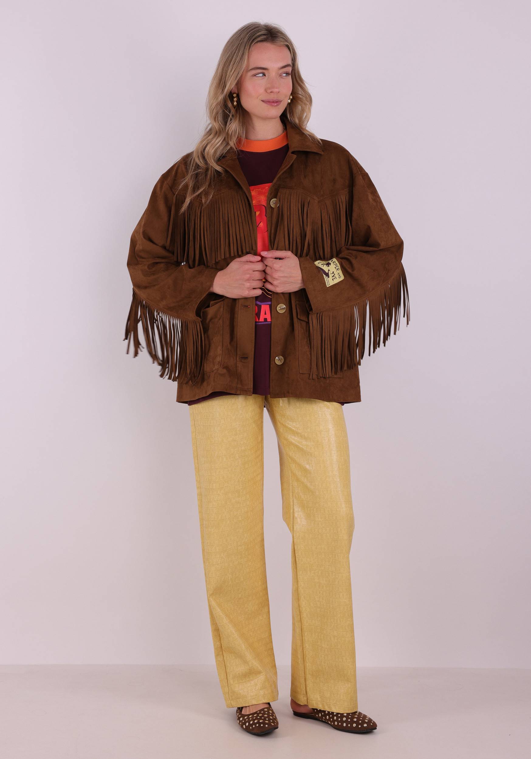 Harper & Yve Jacket Quinn SS6N203 Bruin