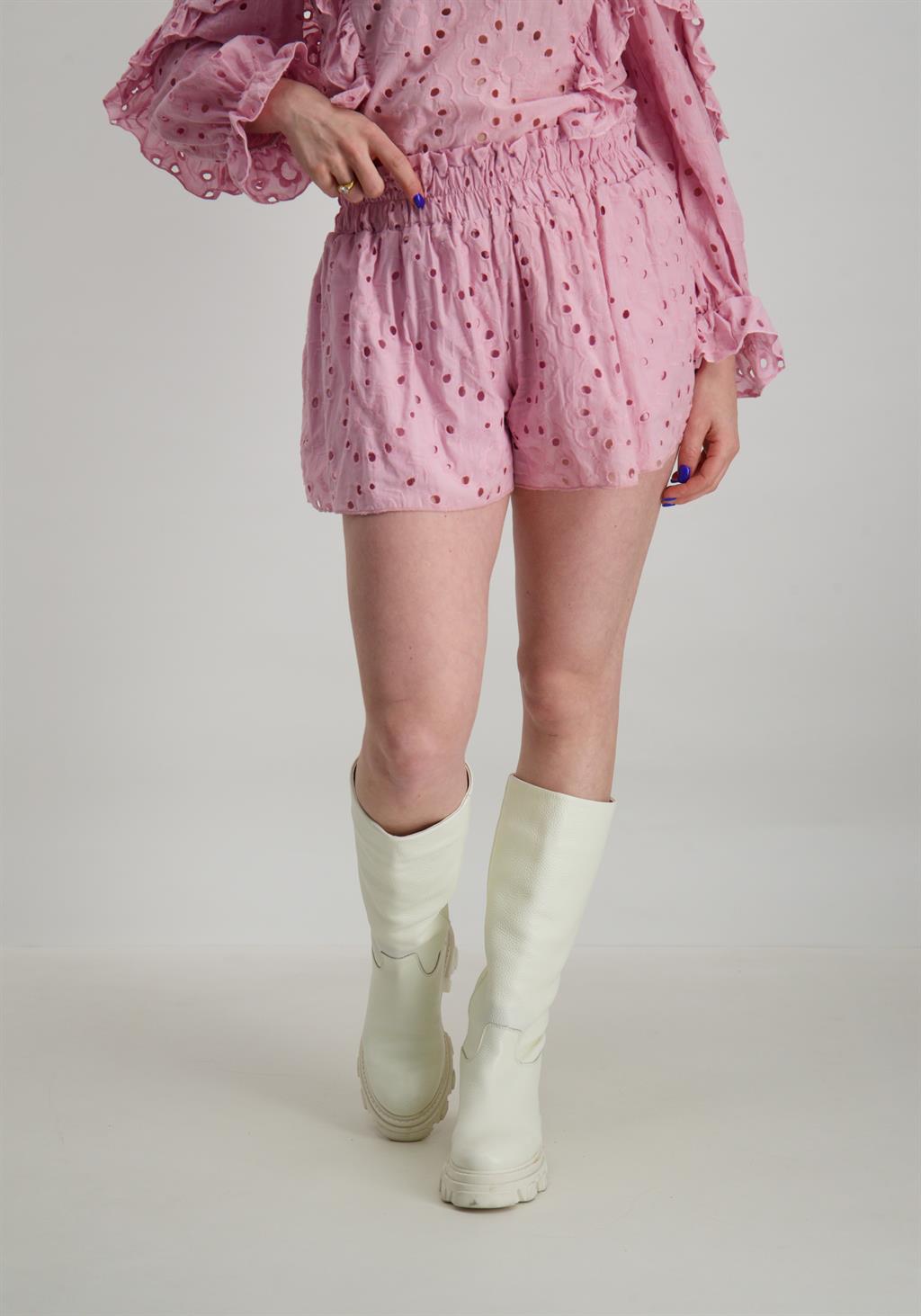 Amaya Amsterdam Korte broek Luna Licht rose