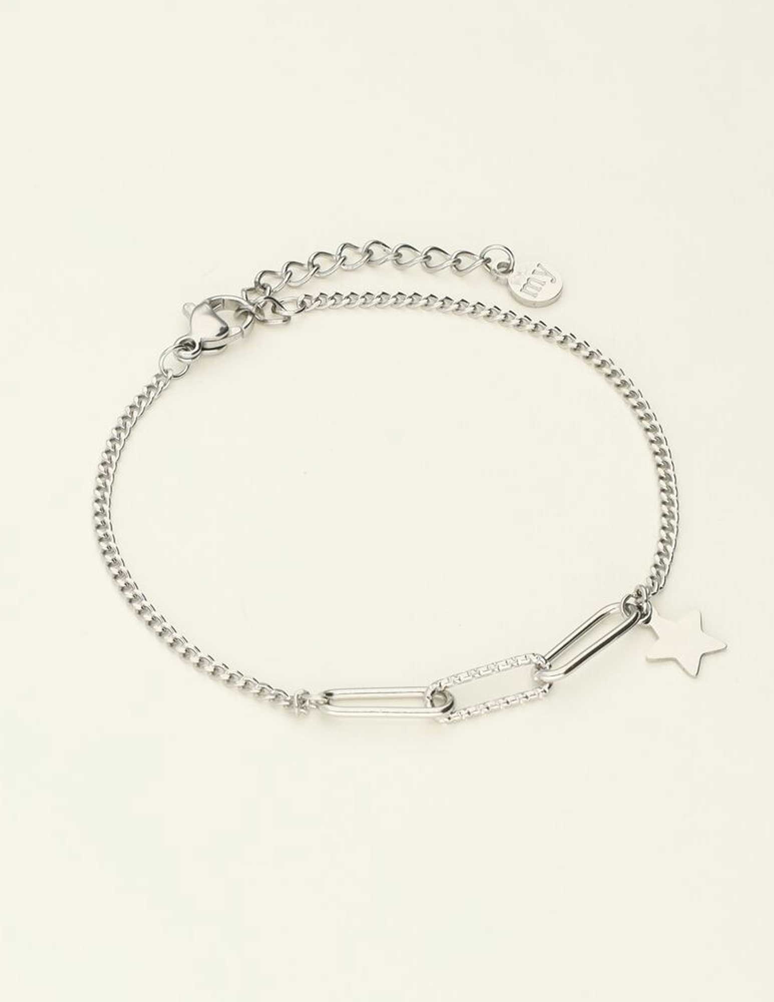 My Jewellery Armband met ster MJ09361 Zilver