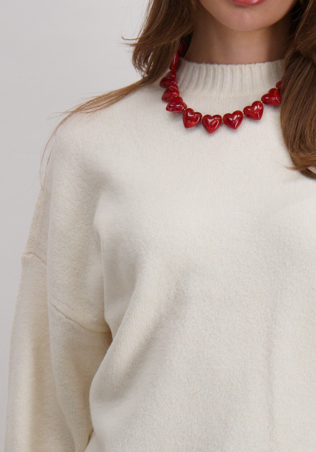 Vero moda Trui Boom 10320463 Wolwit-ecru