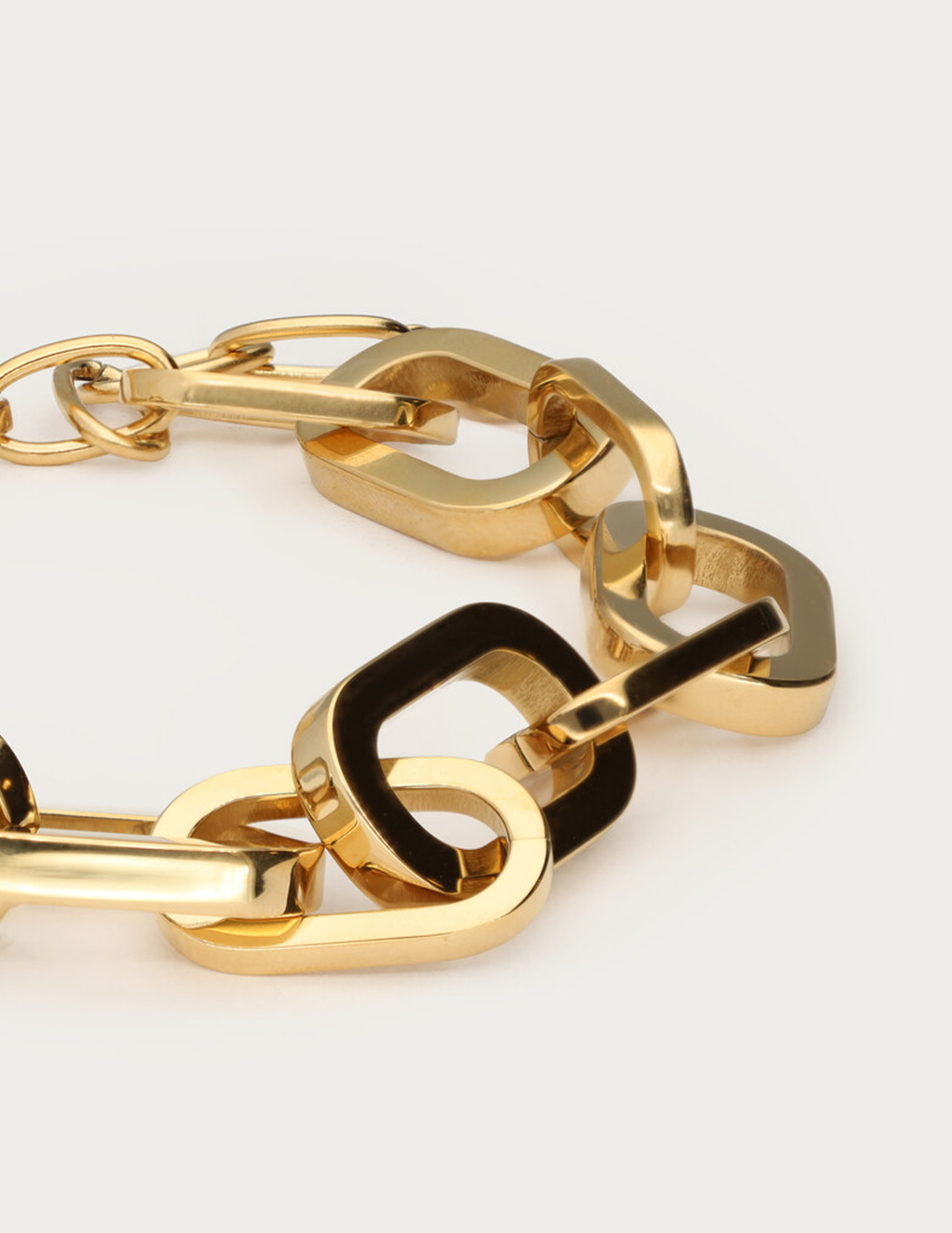 My Jewellery Bold statement schakelarmband MJ14125 Goud