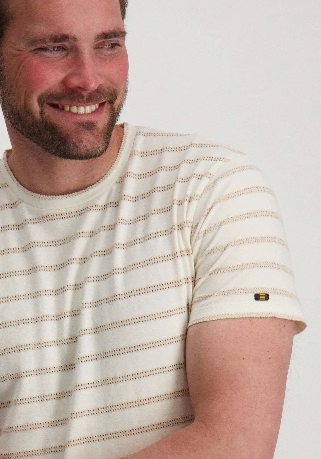 No Excess T-shirt 27350304 Wolwit-ecru