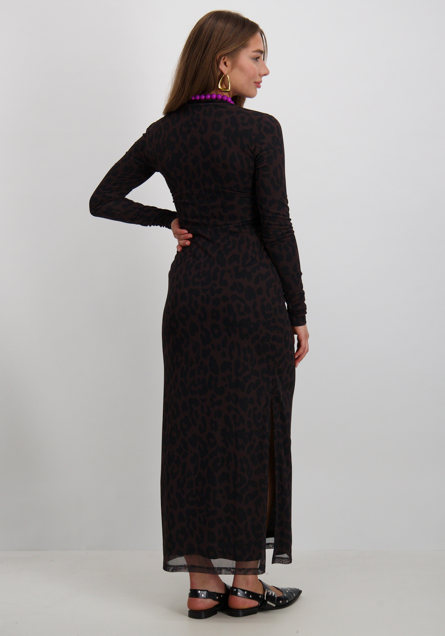 Harper & Yve Jurk Jessie AW25T905 Donker bruin