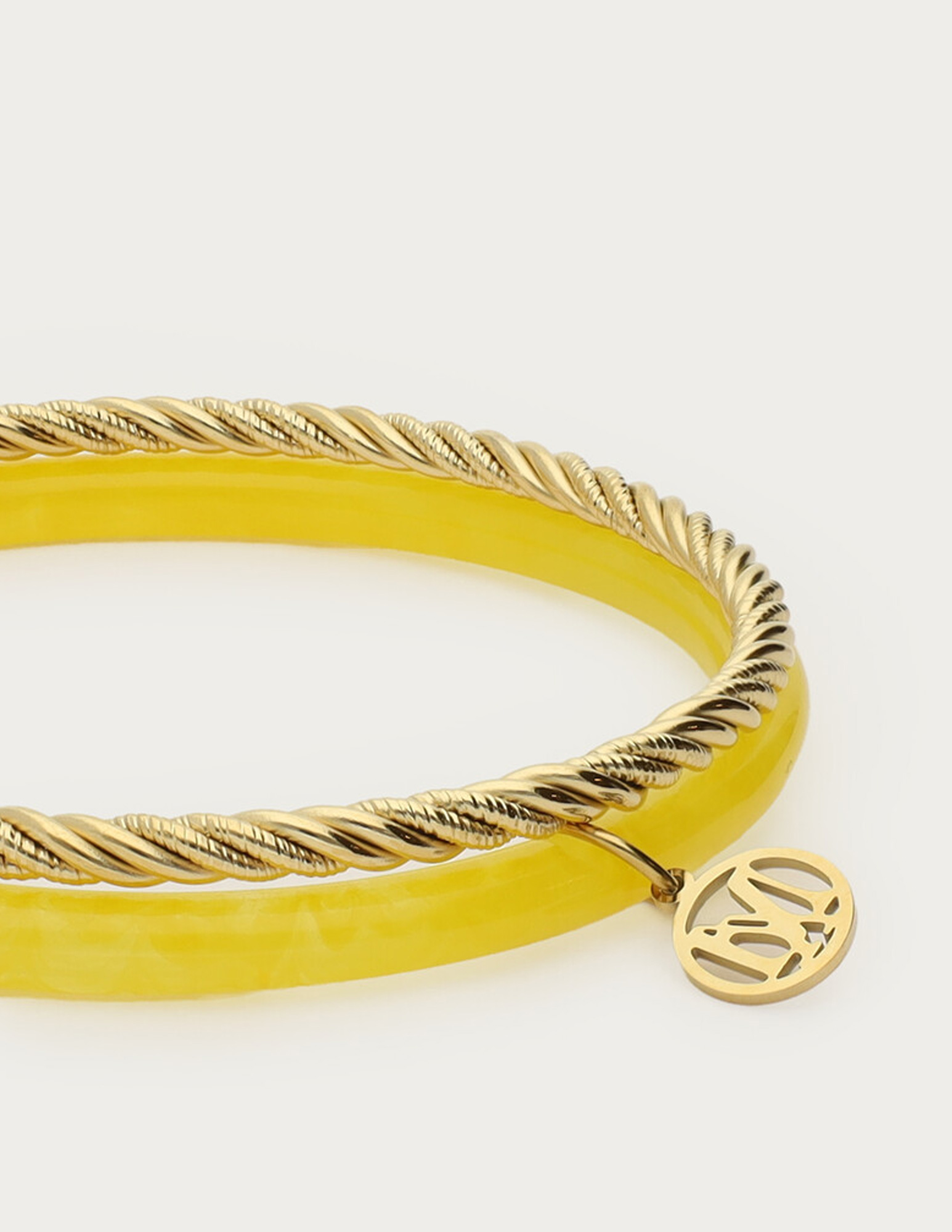 My Jewellery Bangle set geel MJ15843 Geel