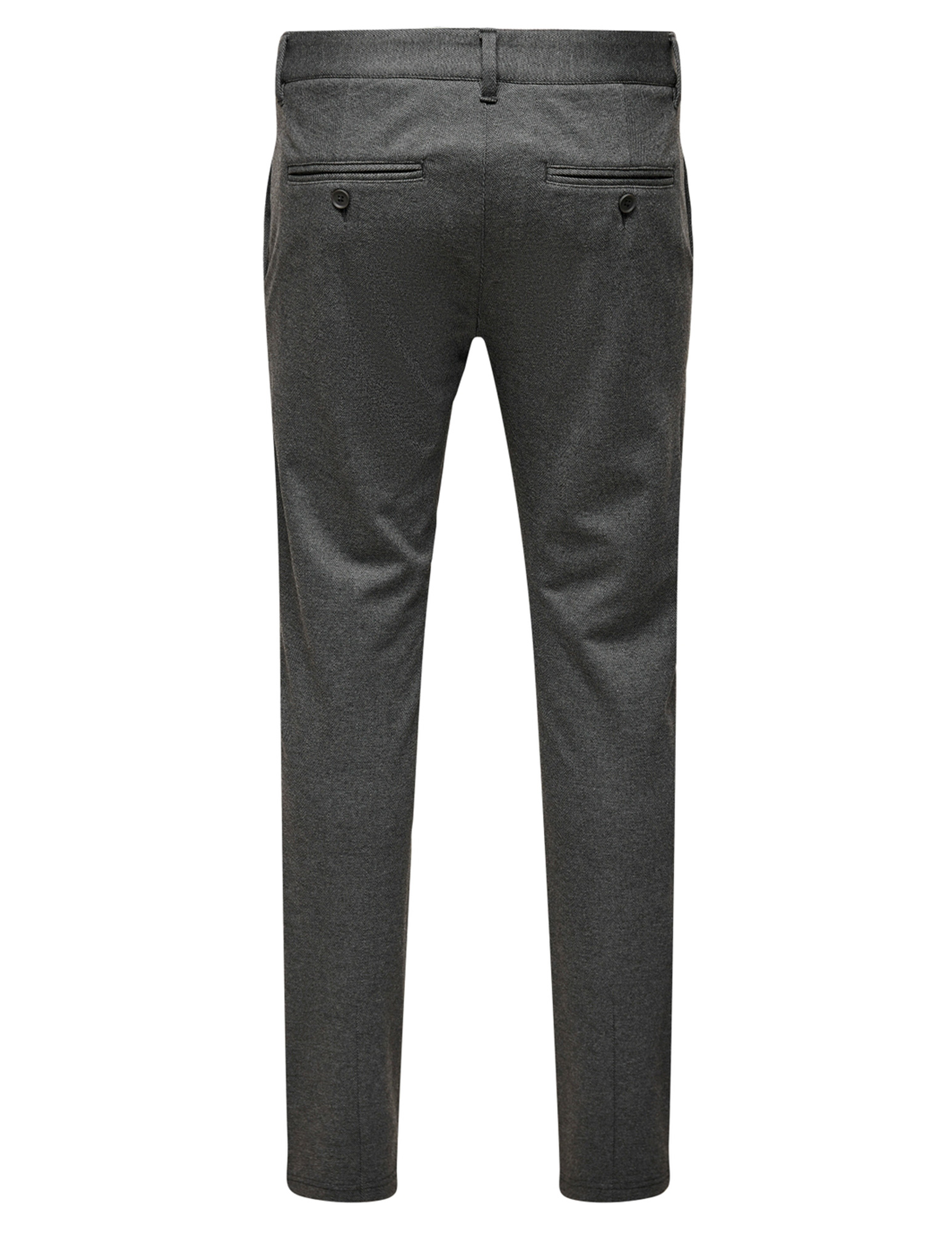 ONLY & SONS Mark pants herringbone 22022911 Zwart