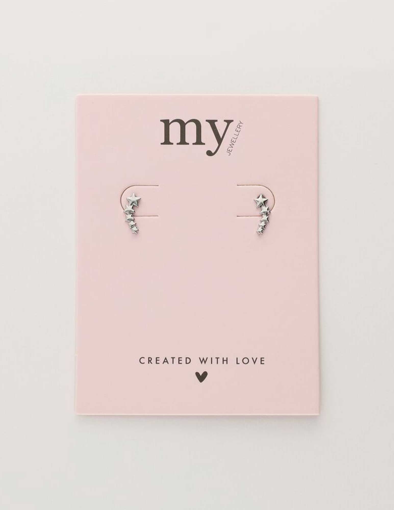 My Jewellery Studs sterretjes MJ10330 Zilver