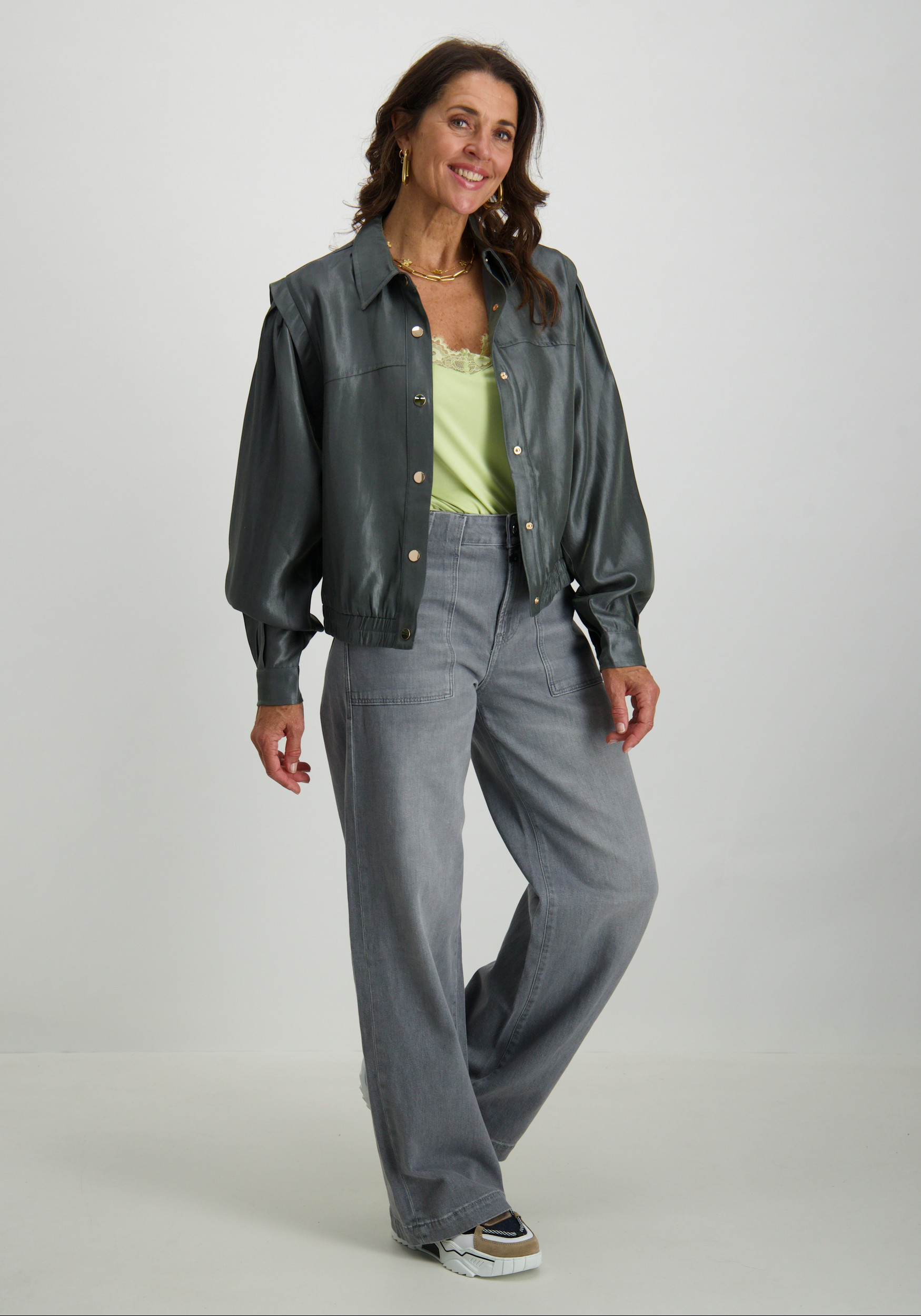 Cup of Joe Jeans Lulu Grijs