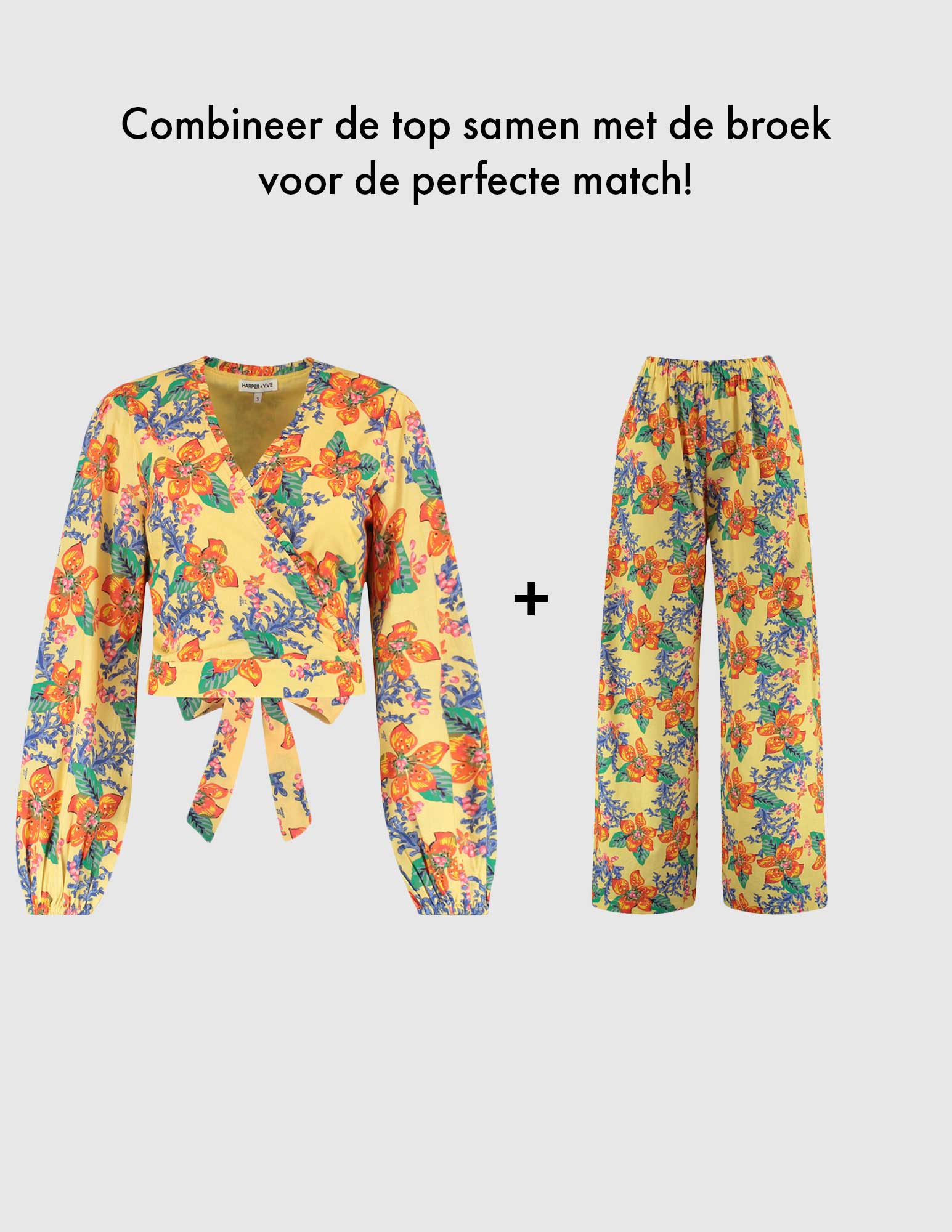 Harper & Yve Broek Riley HS25C101 Geel