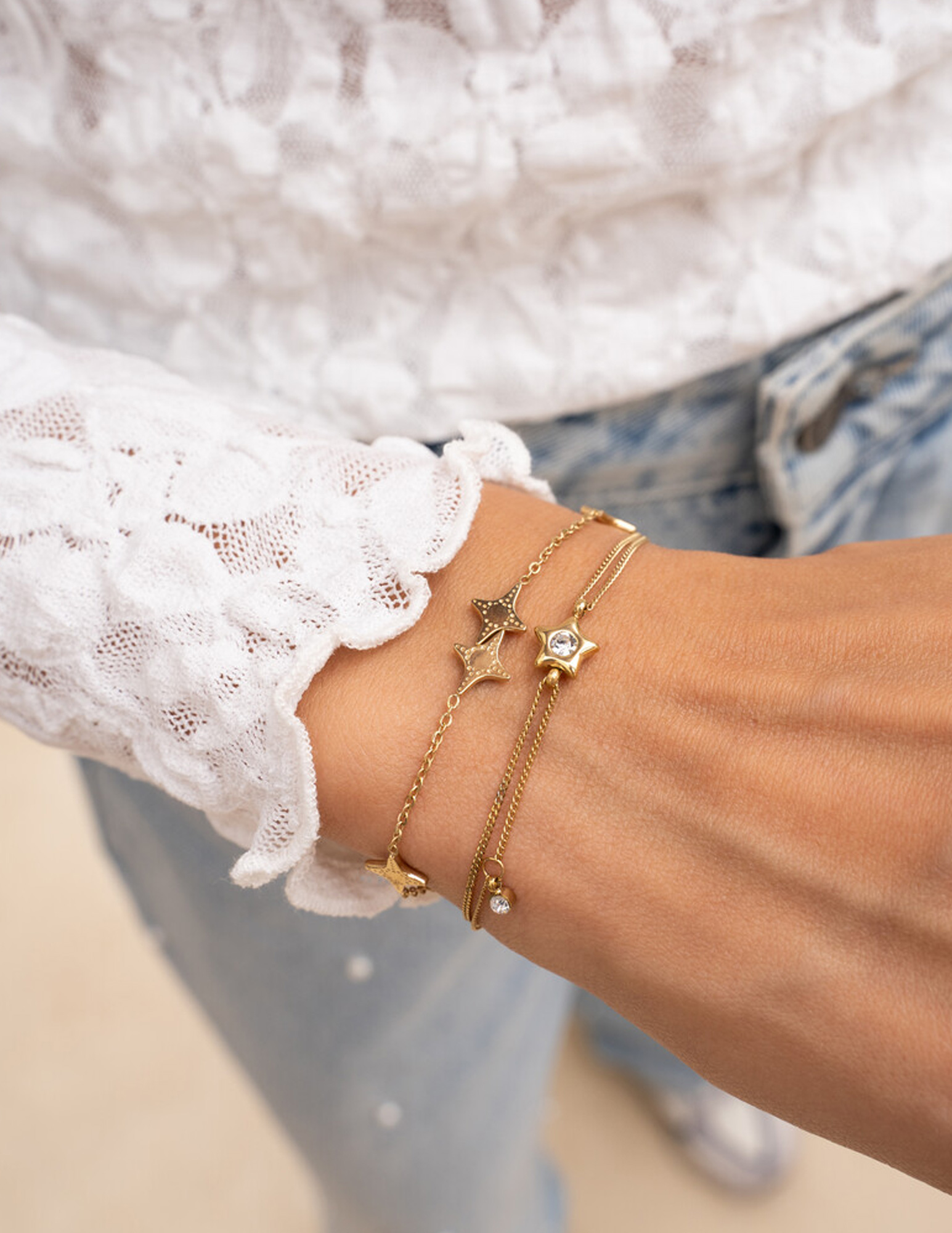 My Jewellery Armband met ster MJ12070 Zilver