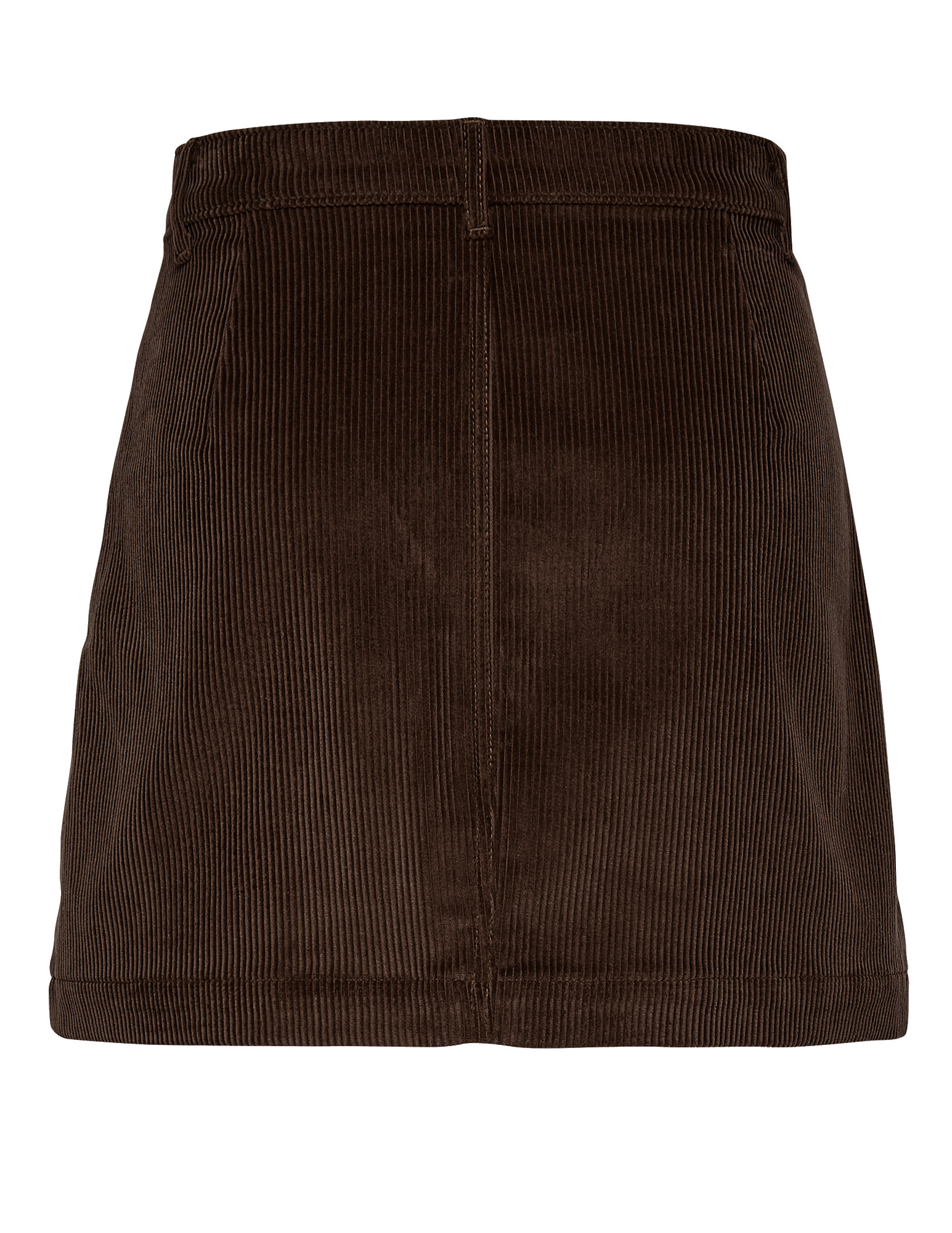 ONLY Korte corduroy rok Amazing 15182080 Donker bruin