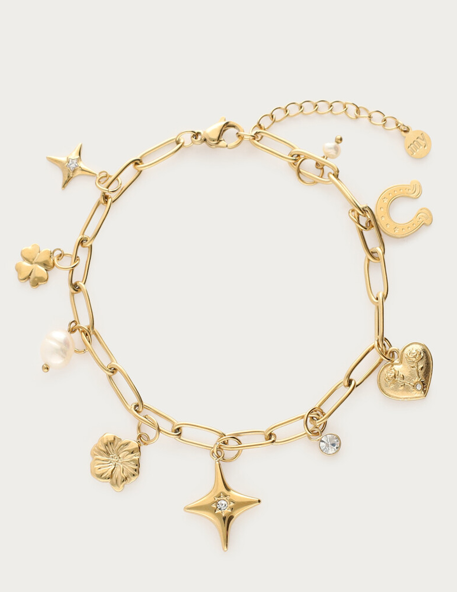 My Jewellery Mystic armband met bedels MJ14271 Goud