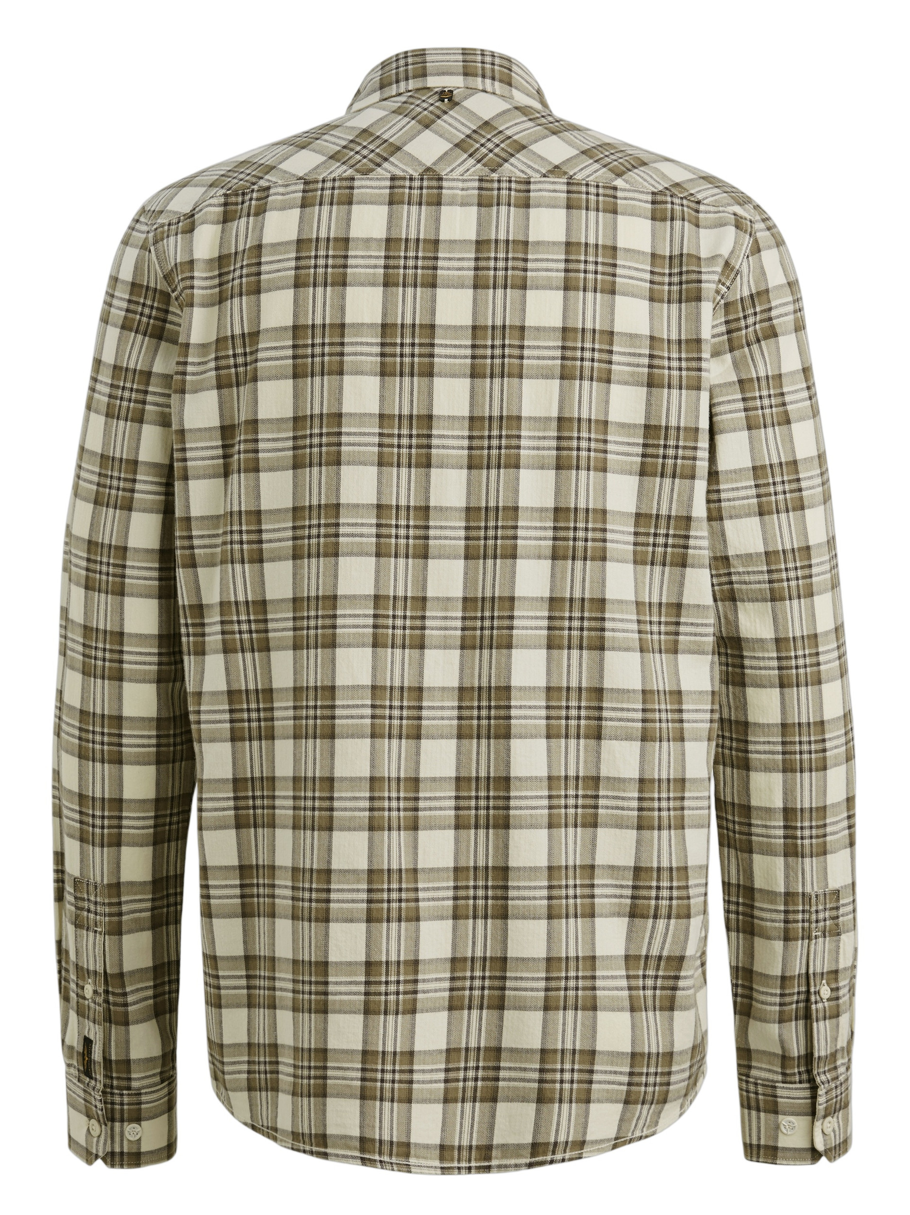 PME Legend Overhemd geruit PSI2510201 Wit