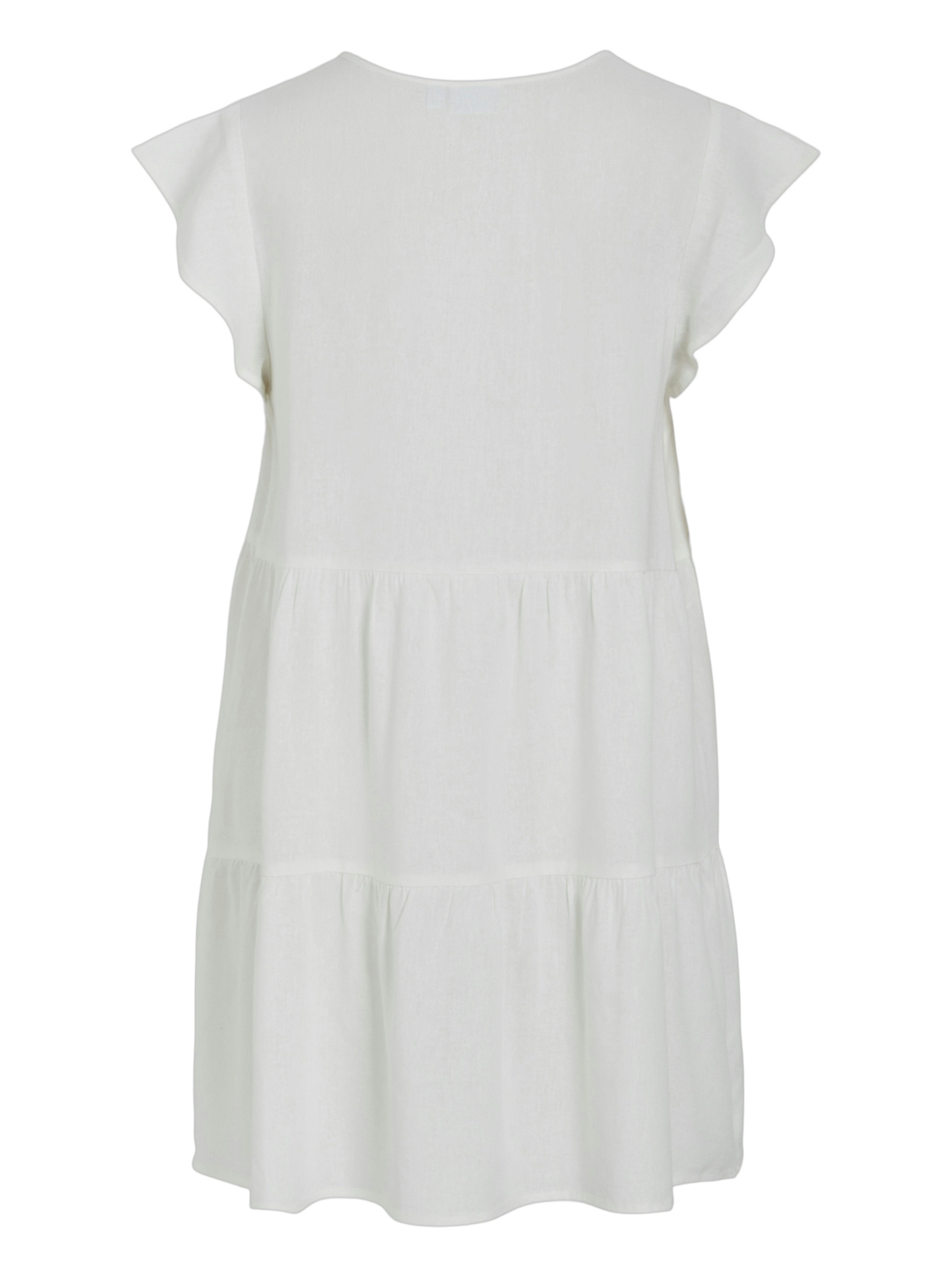 Vila Jurk Summer 14098932 Wolwit-ecru