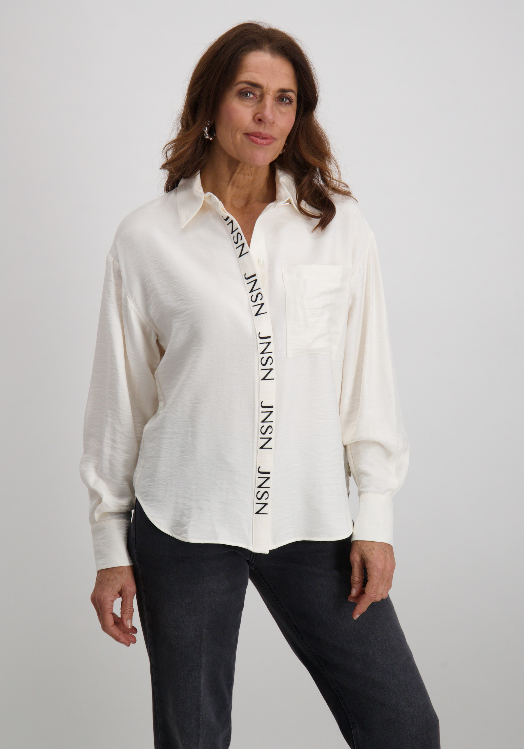 Jansen Amsterdam Blouse LIEKE W25.4 Wit