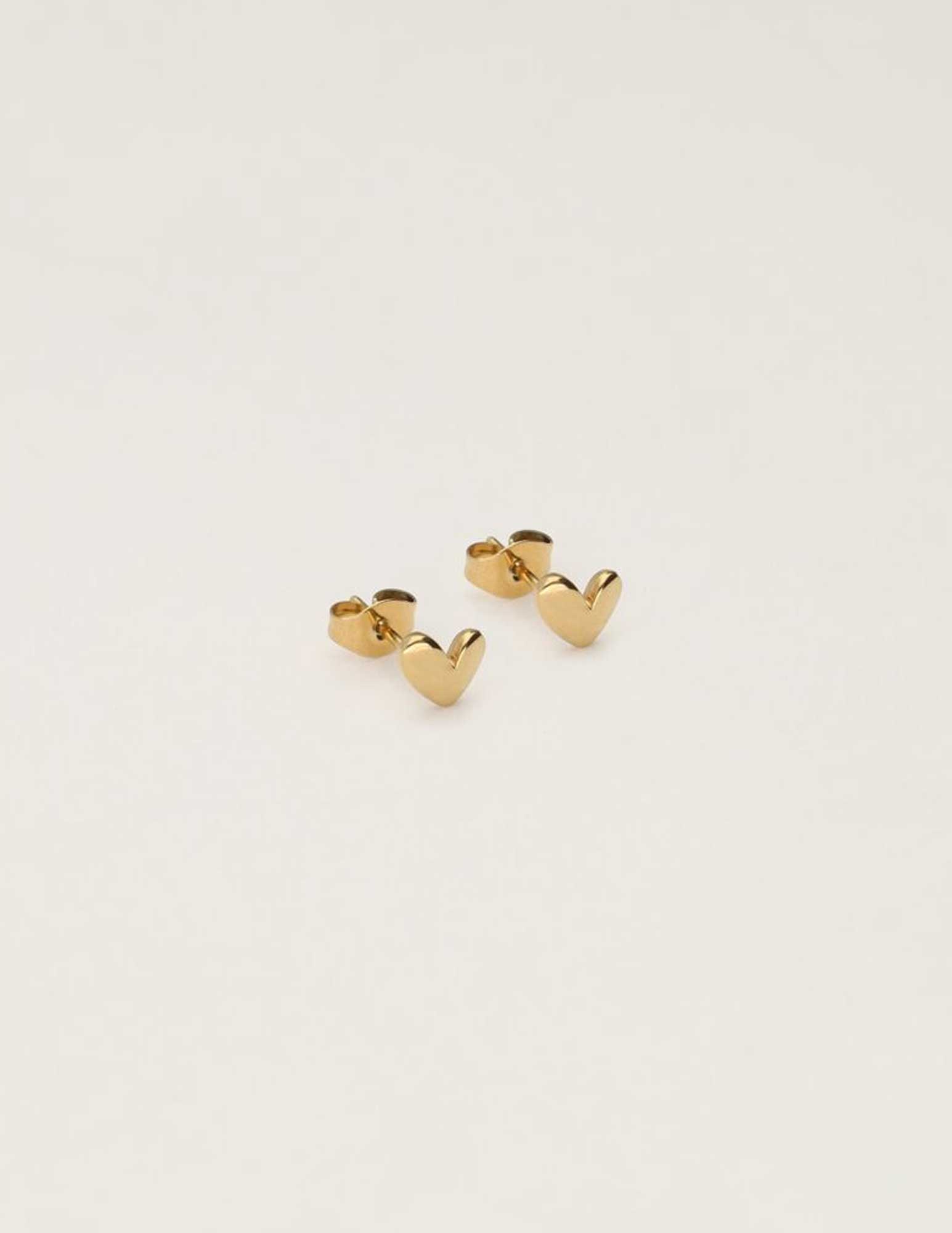 My Jewellery Studs hart groot MJ10321 Goud