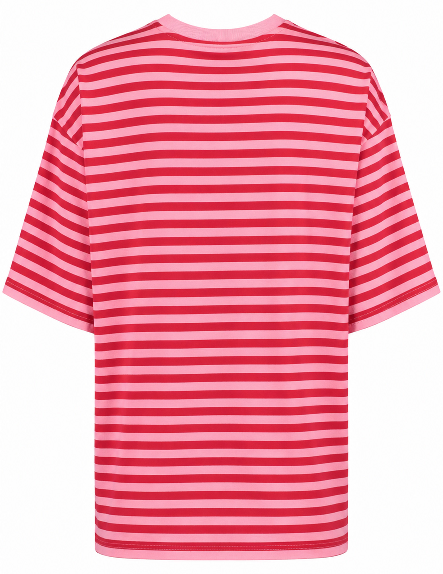 BELIEVE T-shirt gestreept B-9183-TOP Rose