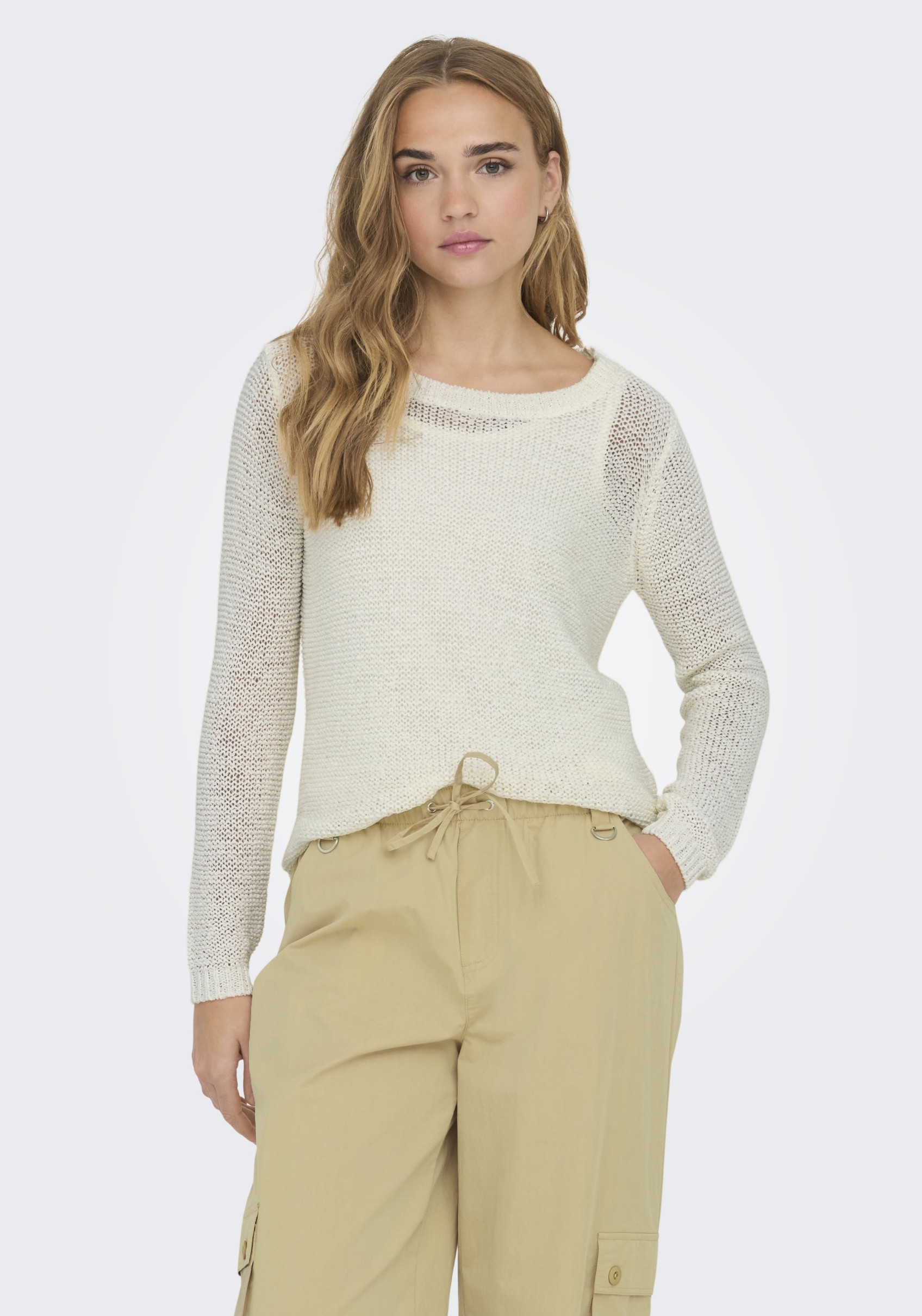 Jacqueline de jonge Trui More 15194117 Wolwit-ecru