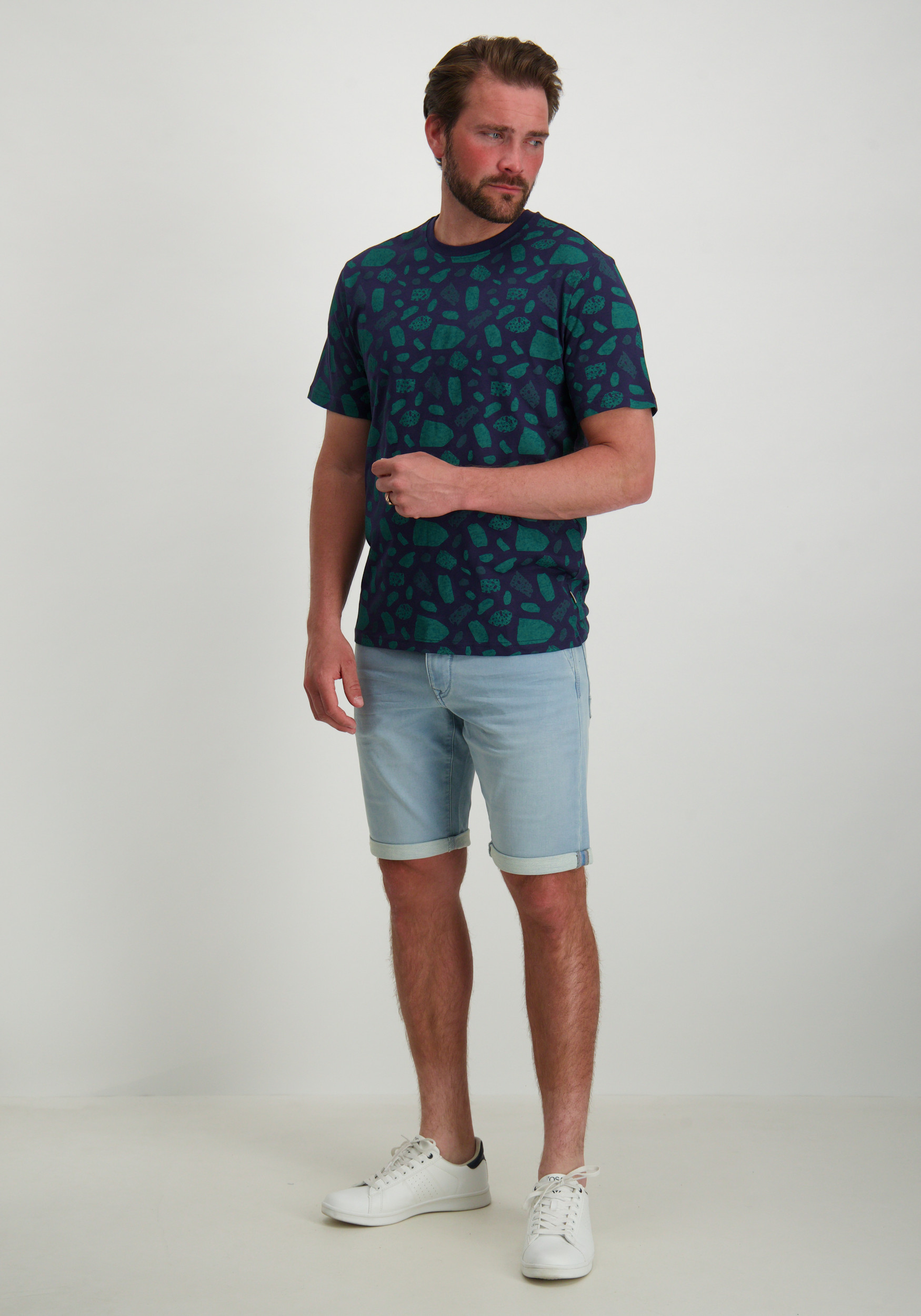 ONLY & SONS T-shirt Levi 22023392 Donker Blauw