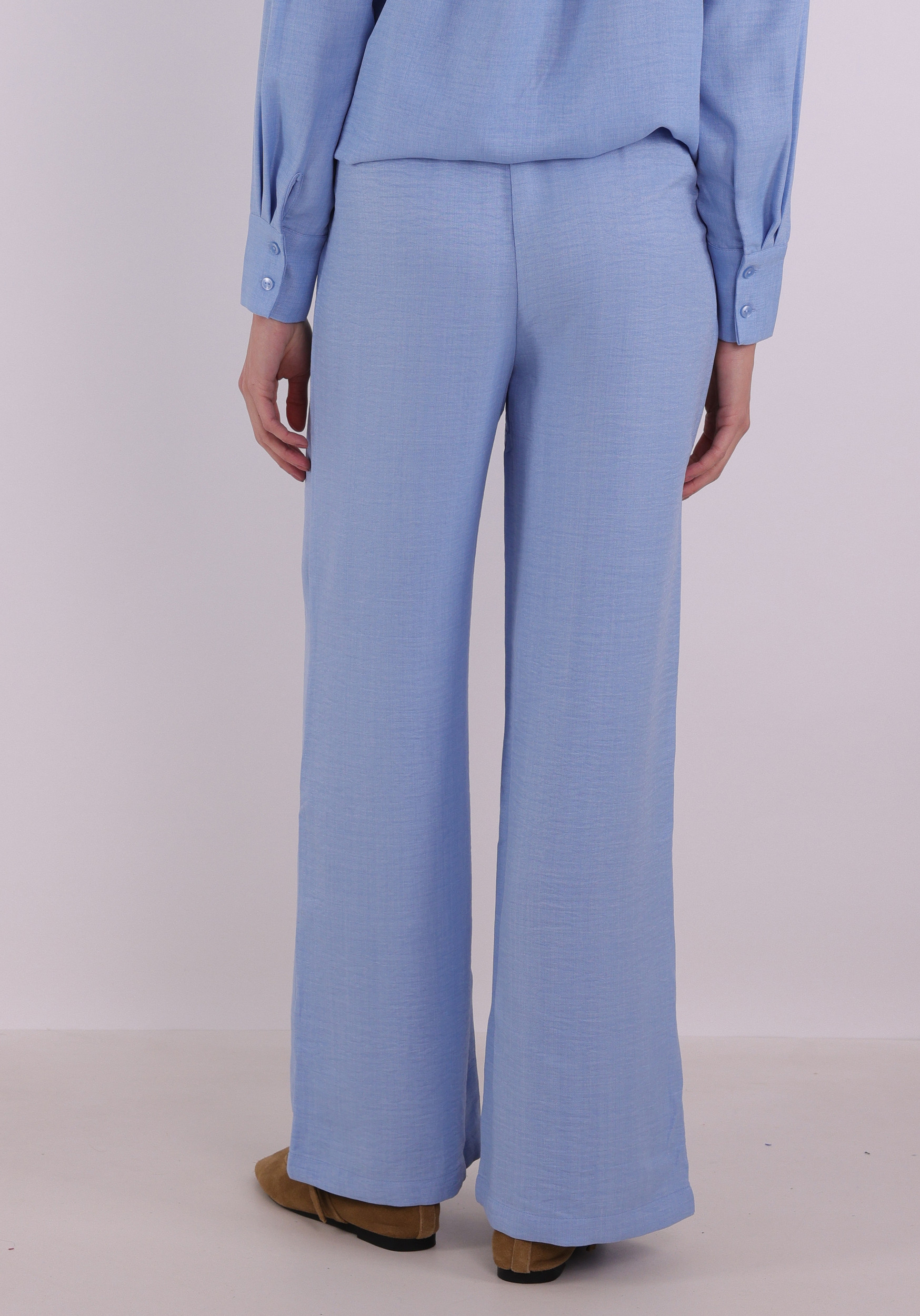 Vero moda Broek Melaney 10316385 Licht blauw