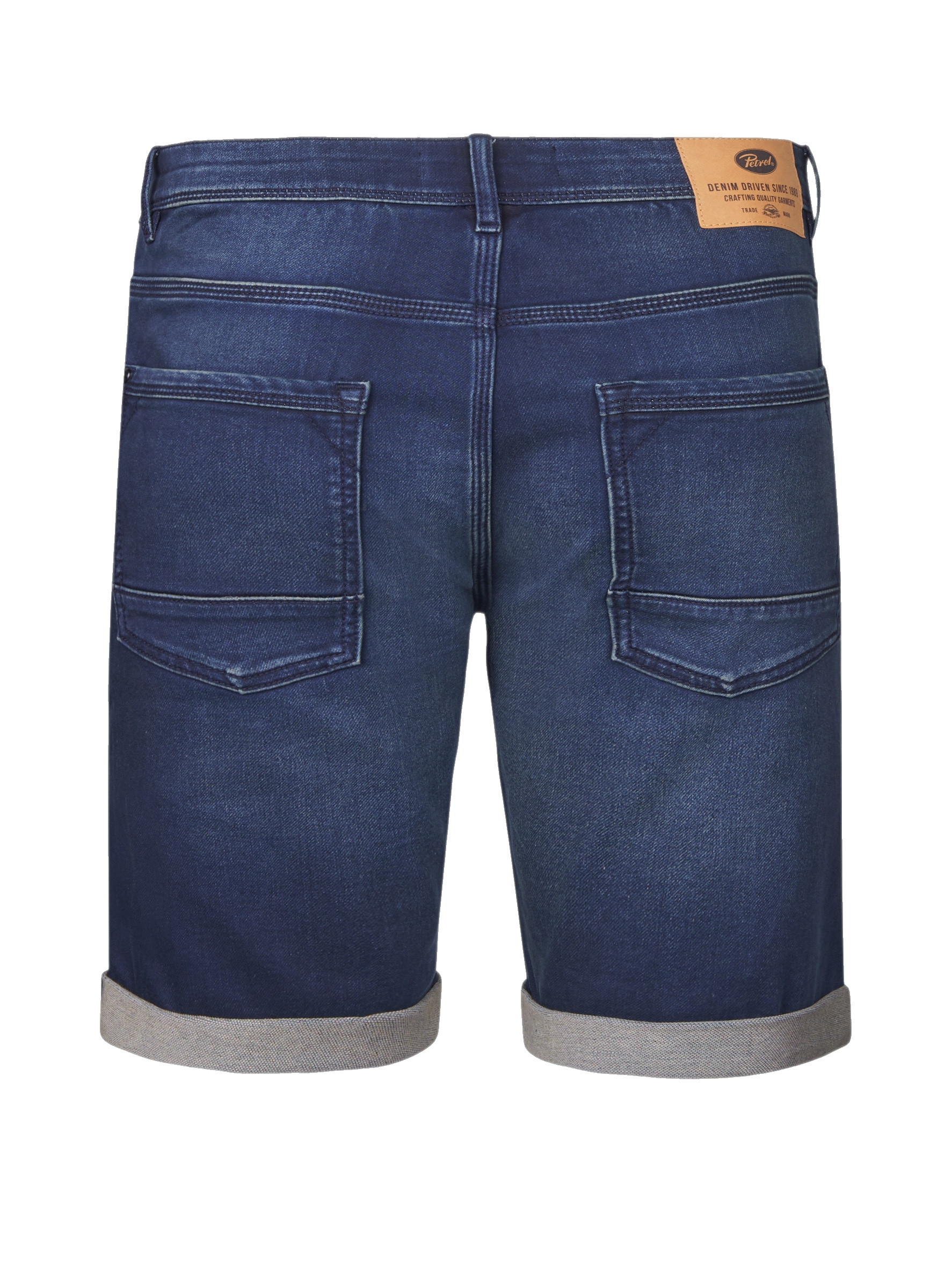 Petrol Denim short M-ROS-SHO001 Donker Blauw