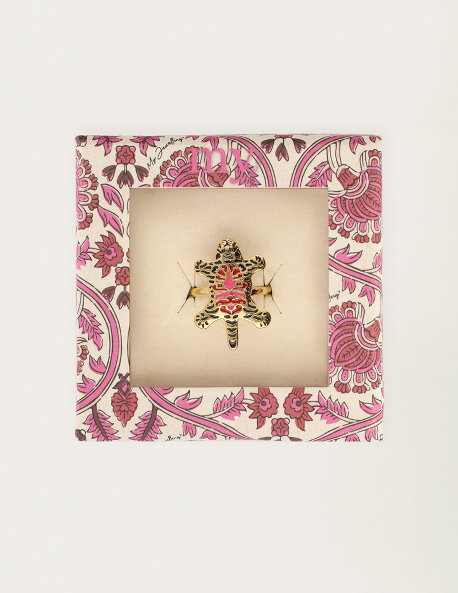 My Jewellery Mystic ring met luipaard MJ14286 Goud