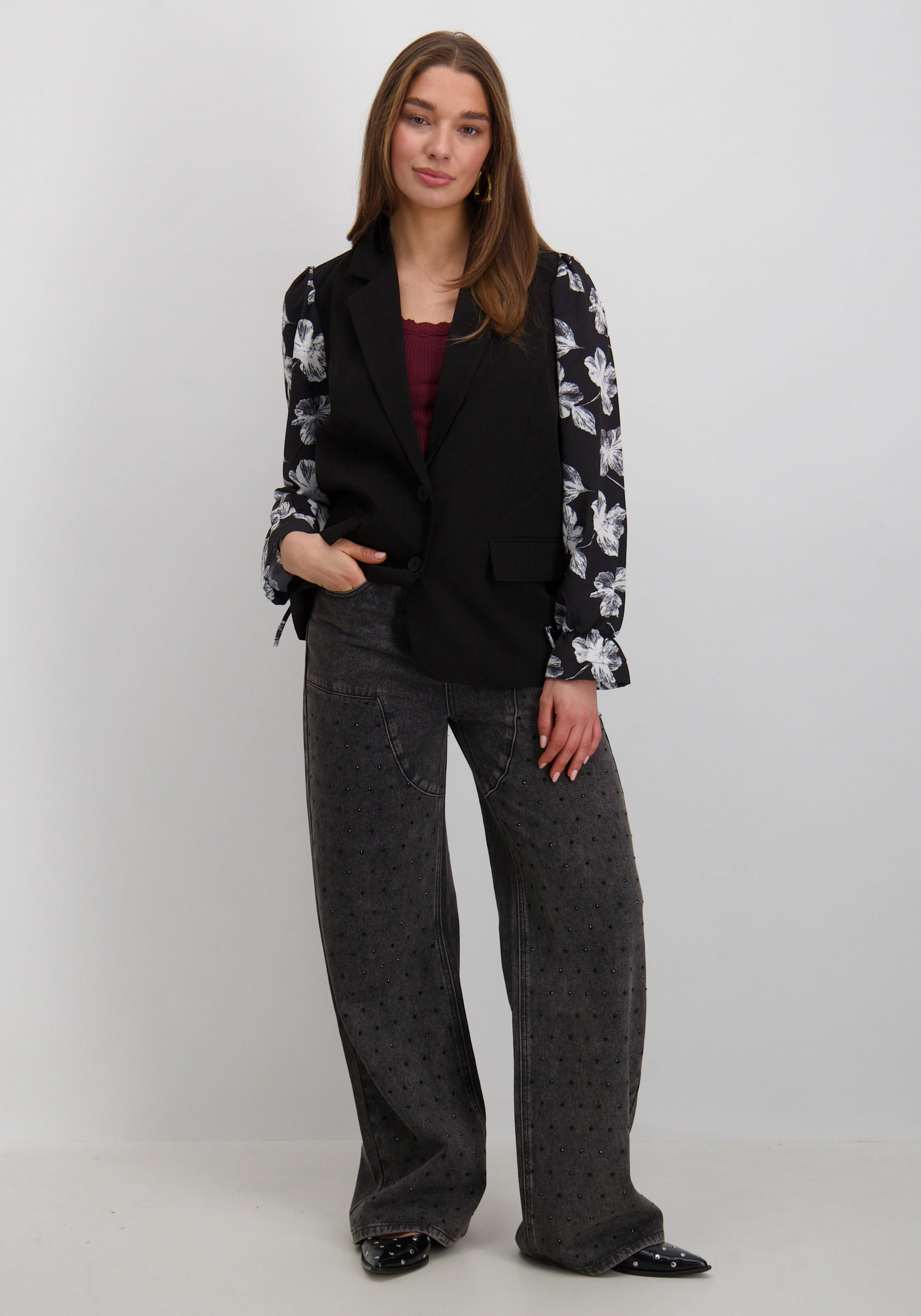 Only Blazer Mellie 15363419 Zwart