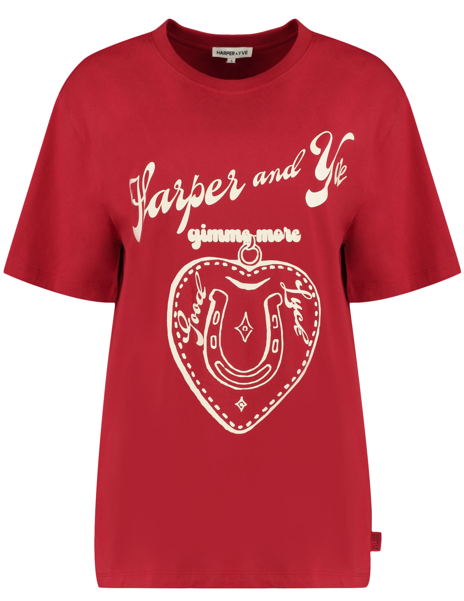 Harper & Yve T-shirt Gimme more Luck DW25Y301