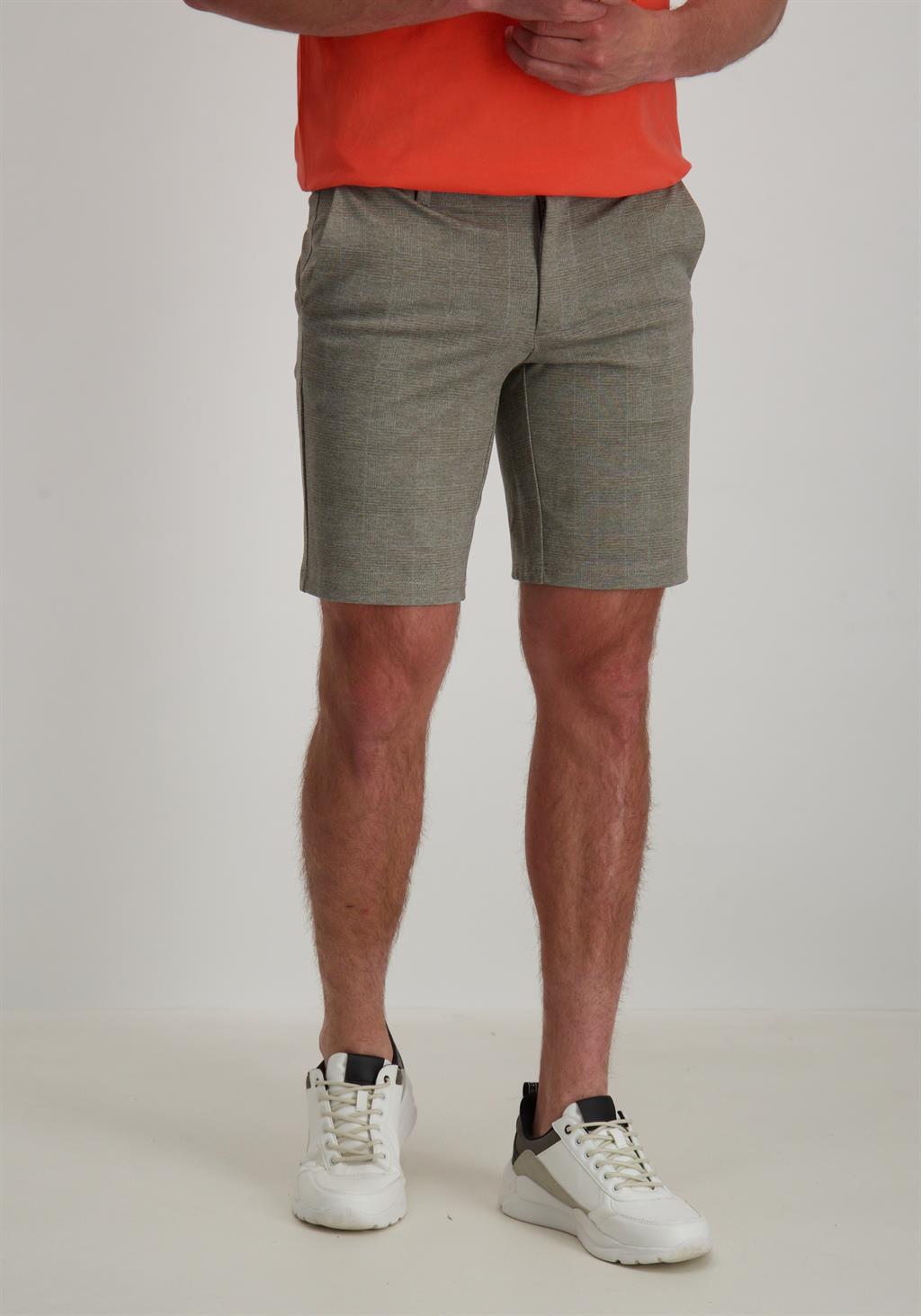 ONLY & SONS Korte broek Mark geruit 22028248 Grijs