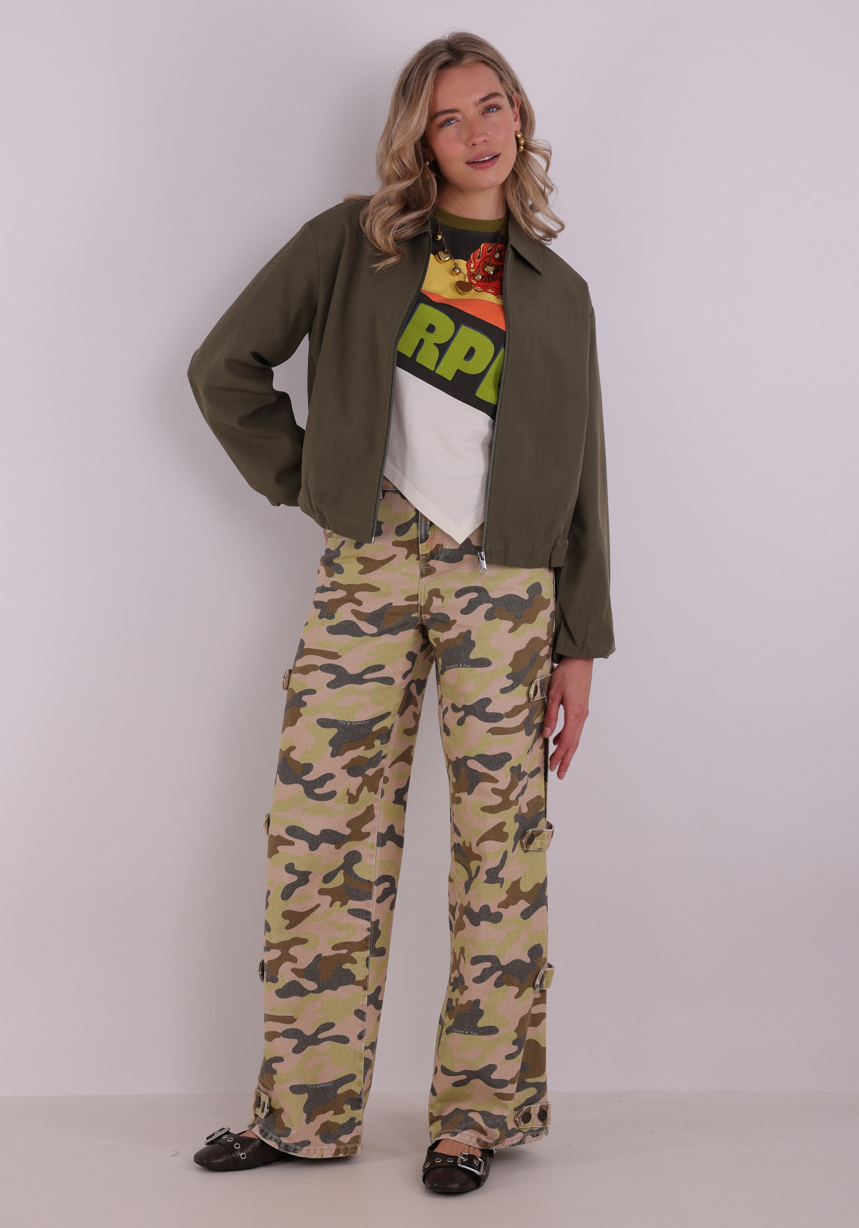 Vero moda Bomberjack Nova 10339008 Groen