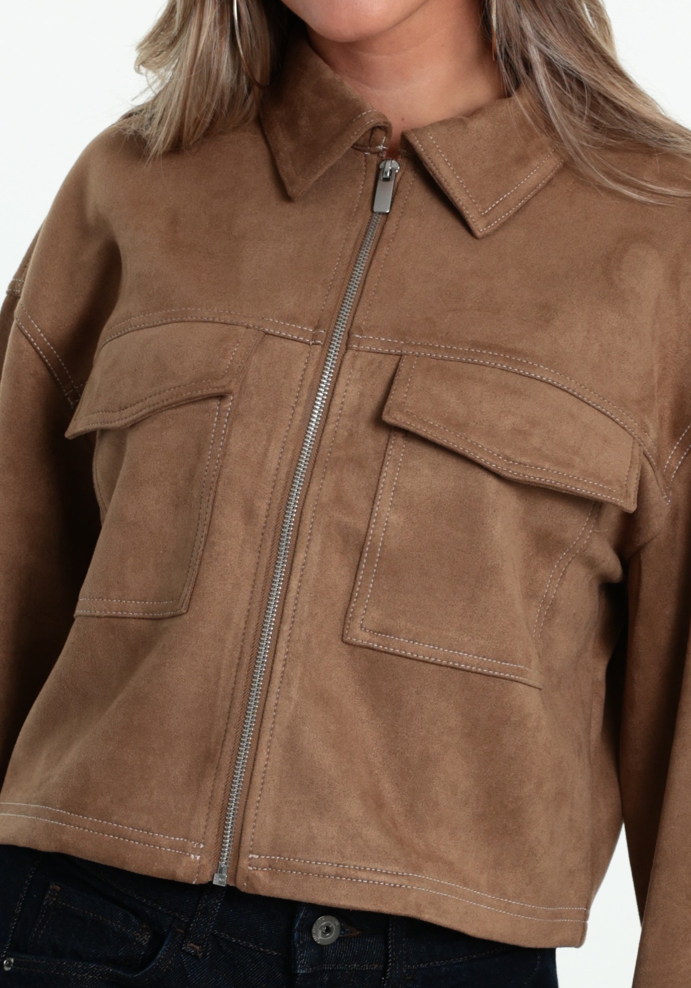 ONLY Jacket Stina 15351260 Licht bruin