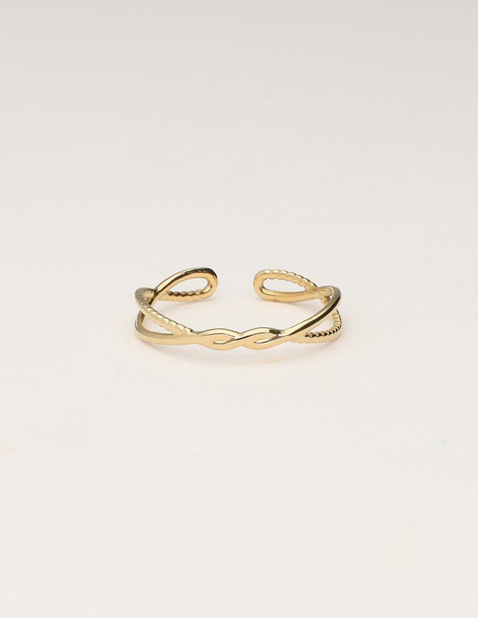 My Jewellery Vintage ring twisted MJ11243 Goud