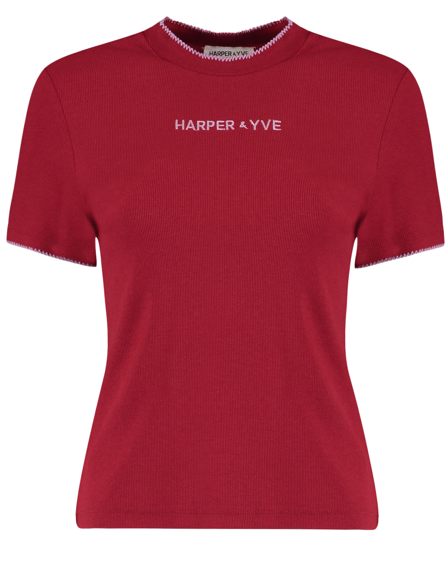 Harper & Yve Top Cammy AW25P400 Rood