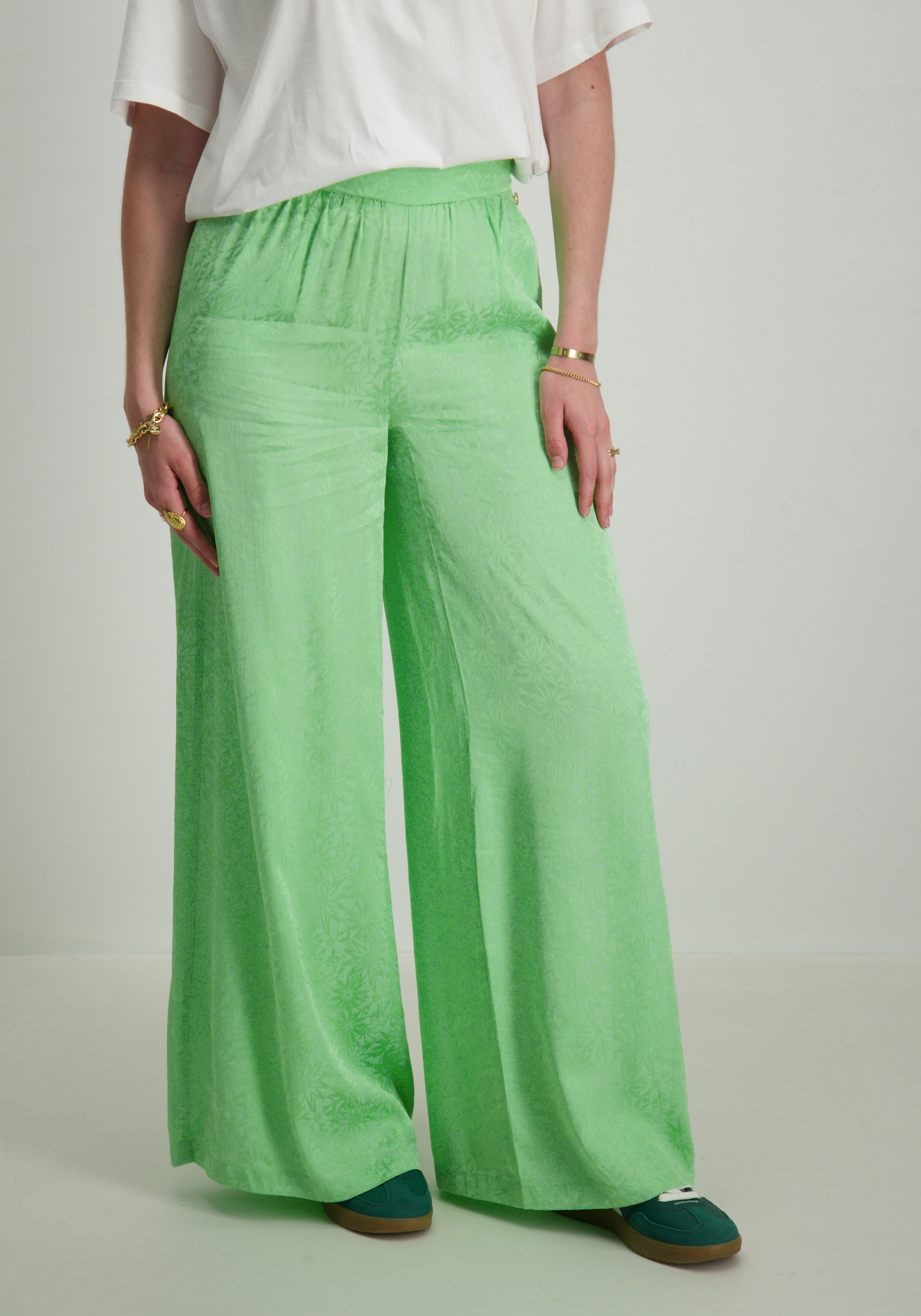 Harper & Yve Broek Rosie SS25J101 Groen