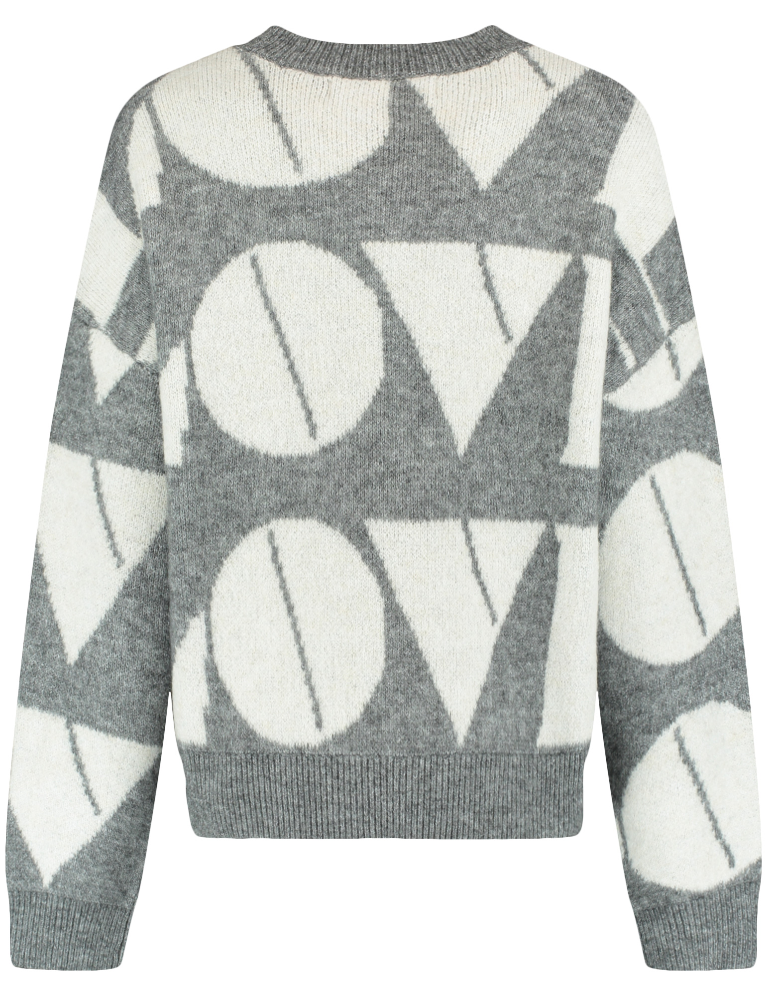 Vero moda Trui Love 10331432 Midden grijs