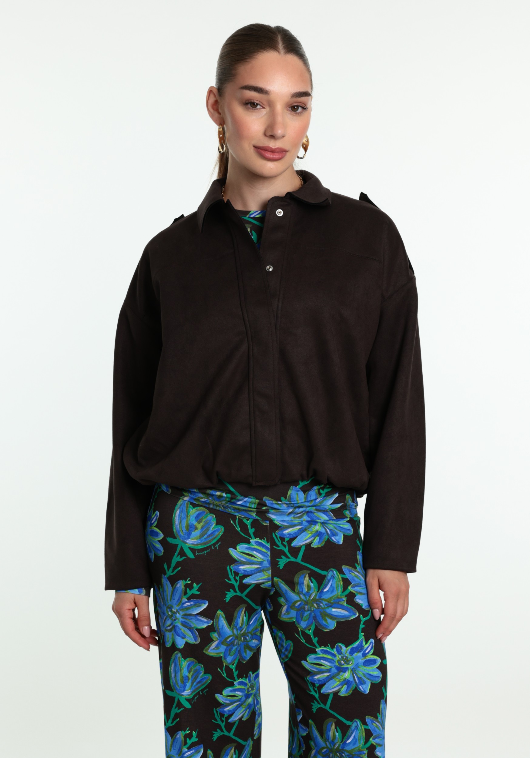 Ichi Jacket Keisha 20126394 Donker bruin